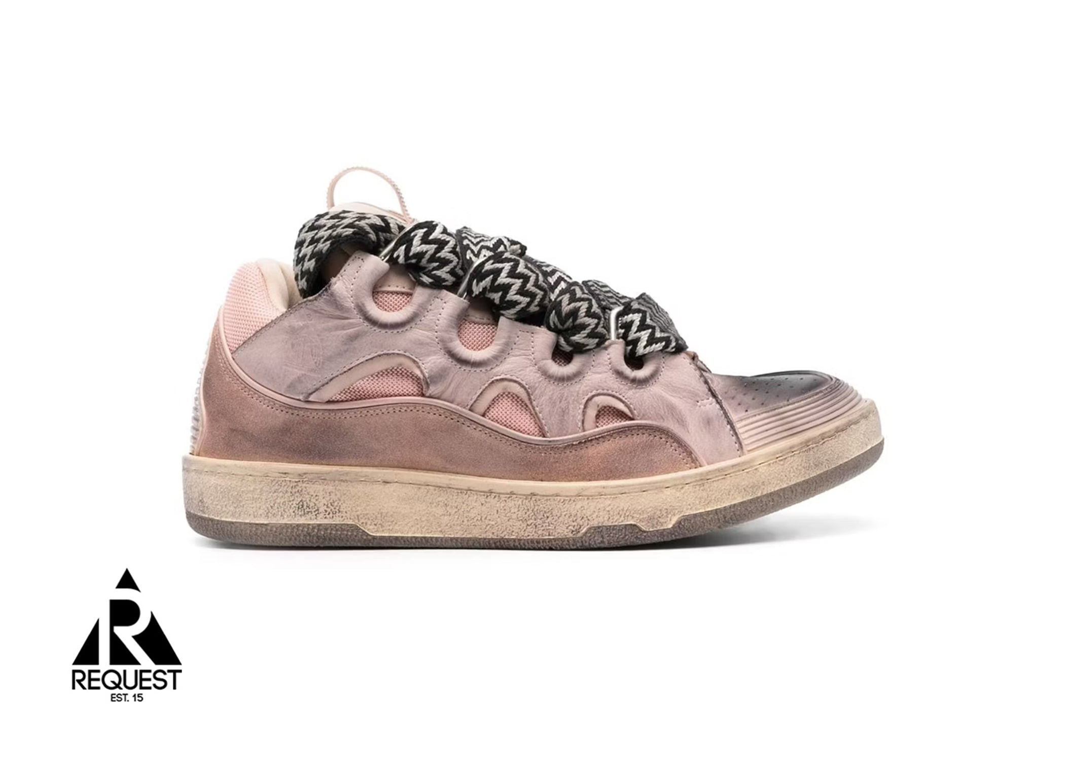 Lanvin Curb "Pale Pink Distressed"