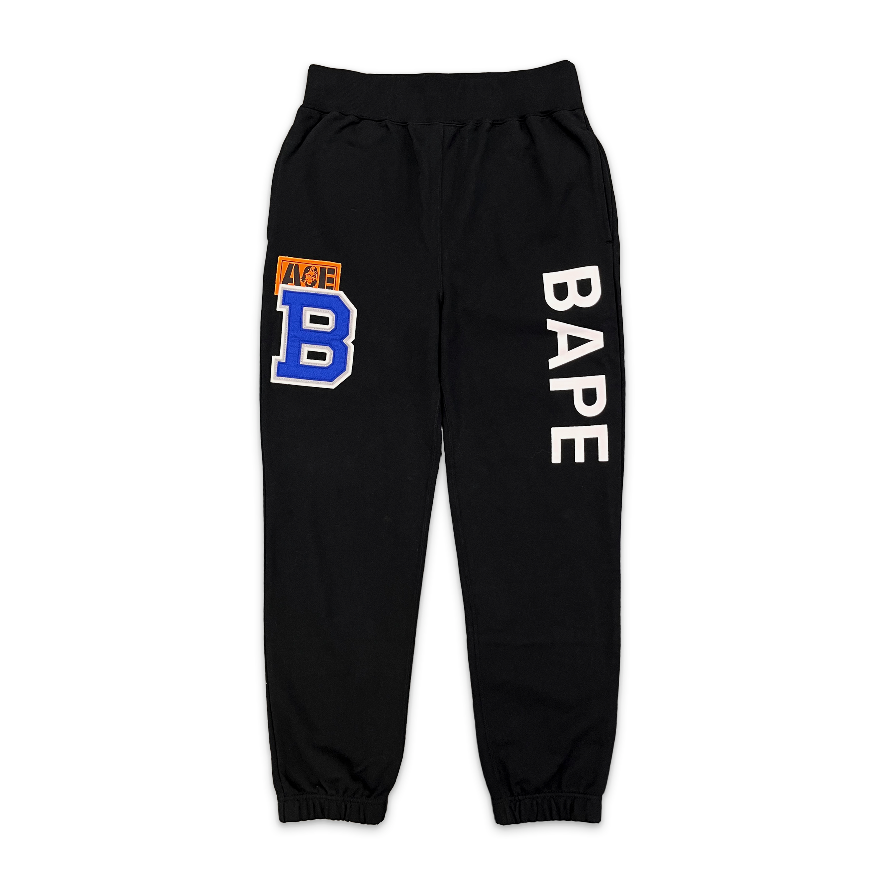 A Bathing Ape (BAPE), Patch Sweatpants "Black"