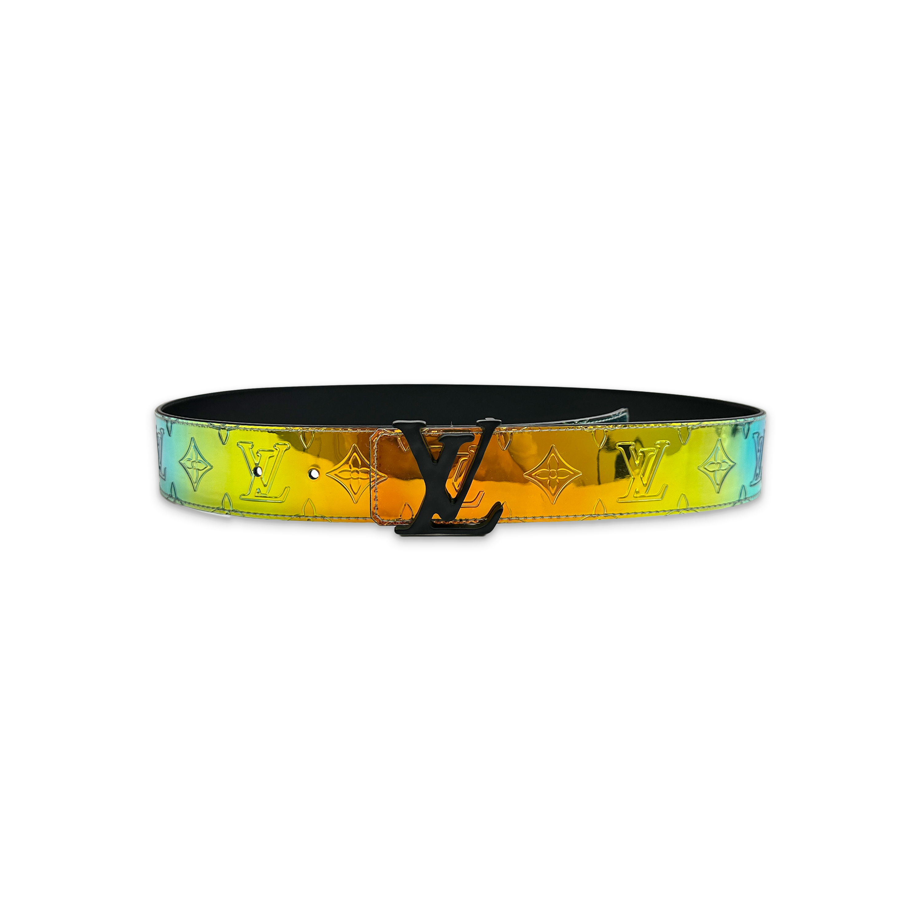 Louis Vuitton, Reversible Belt "Iridescent"