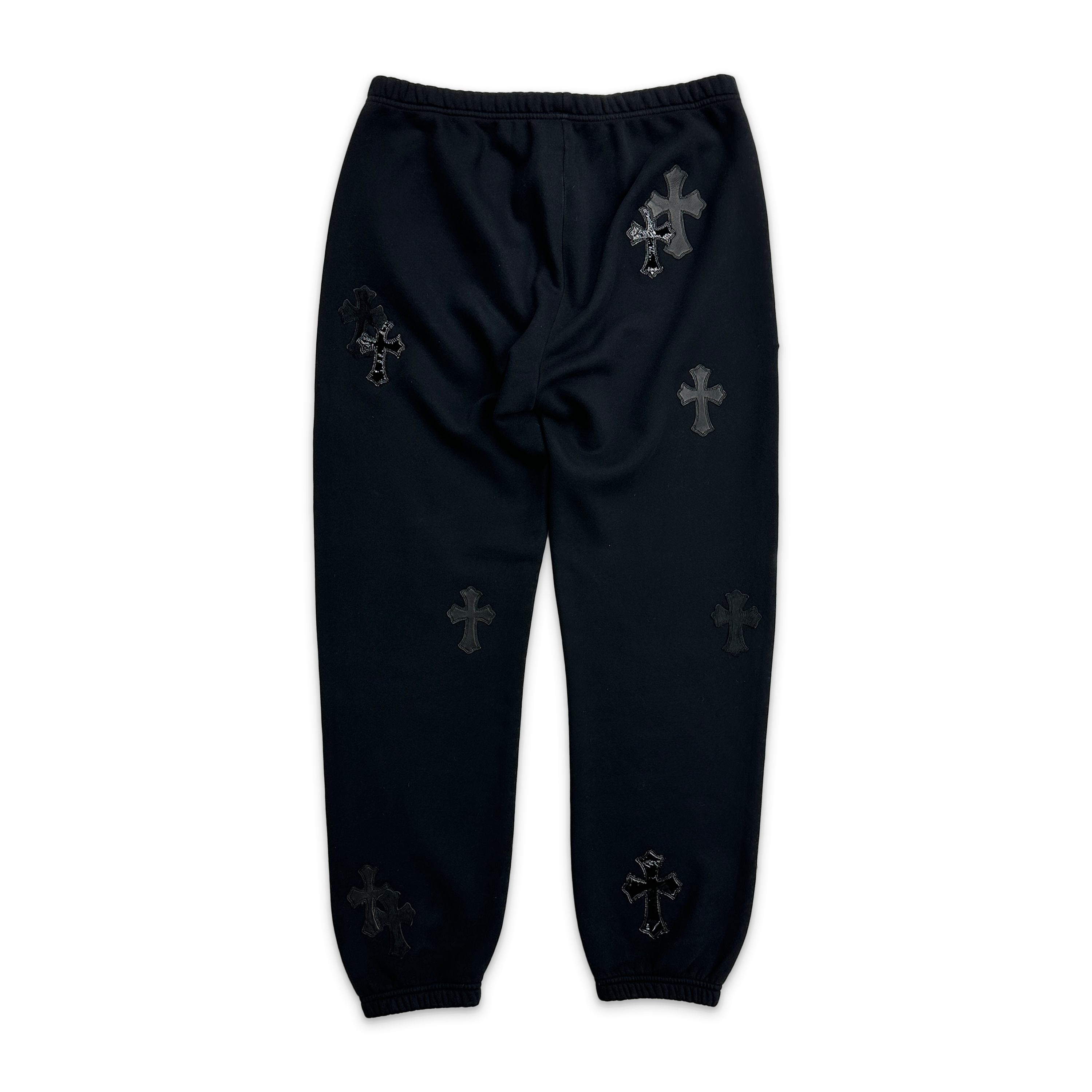 Cross Patch Sweatpants "Black"