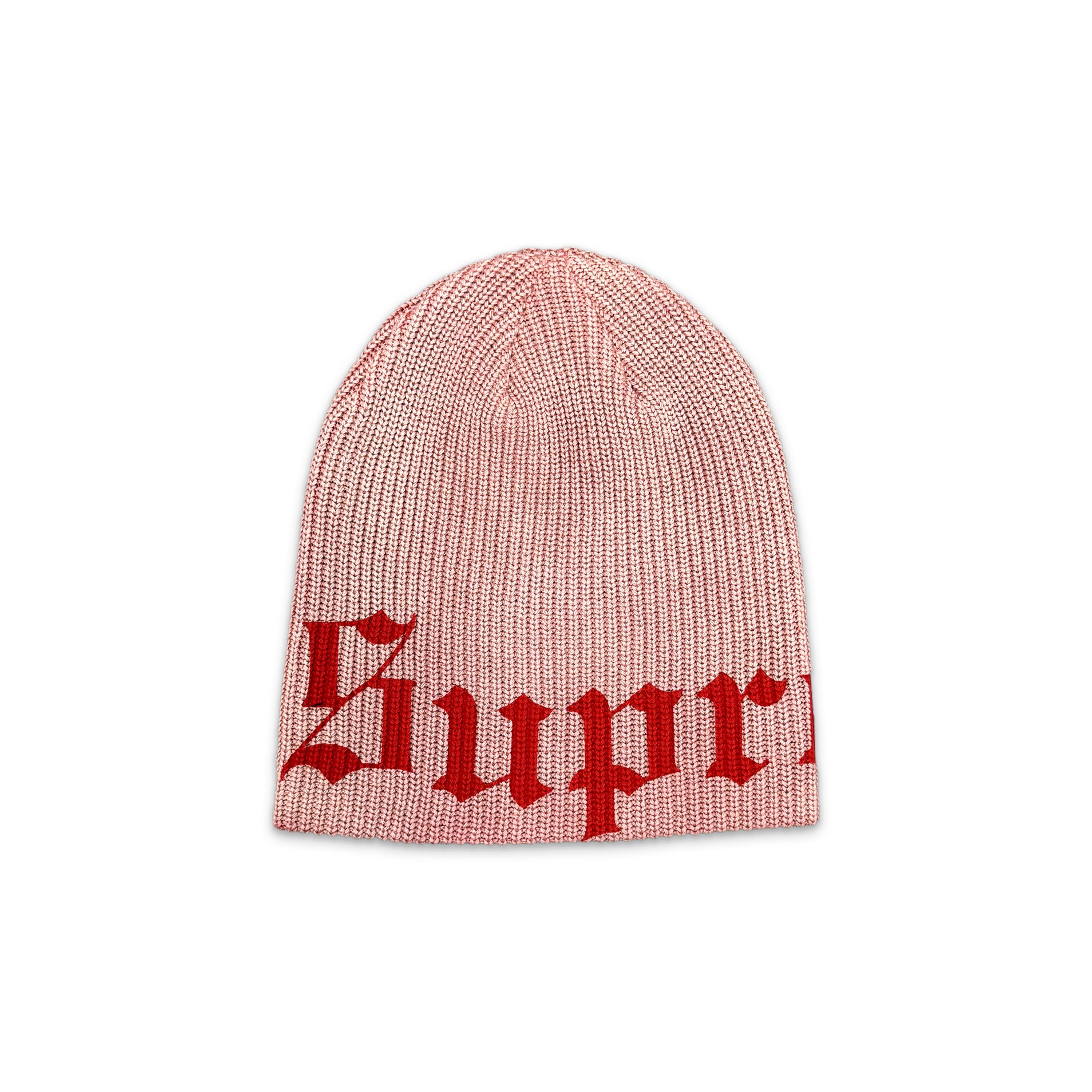 Supreme, Old English Printed Beanie "Red"