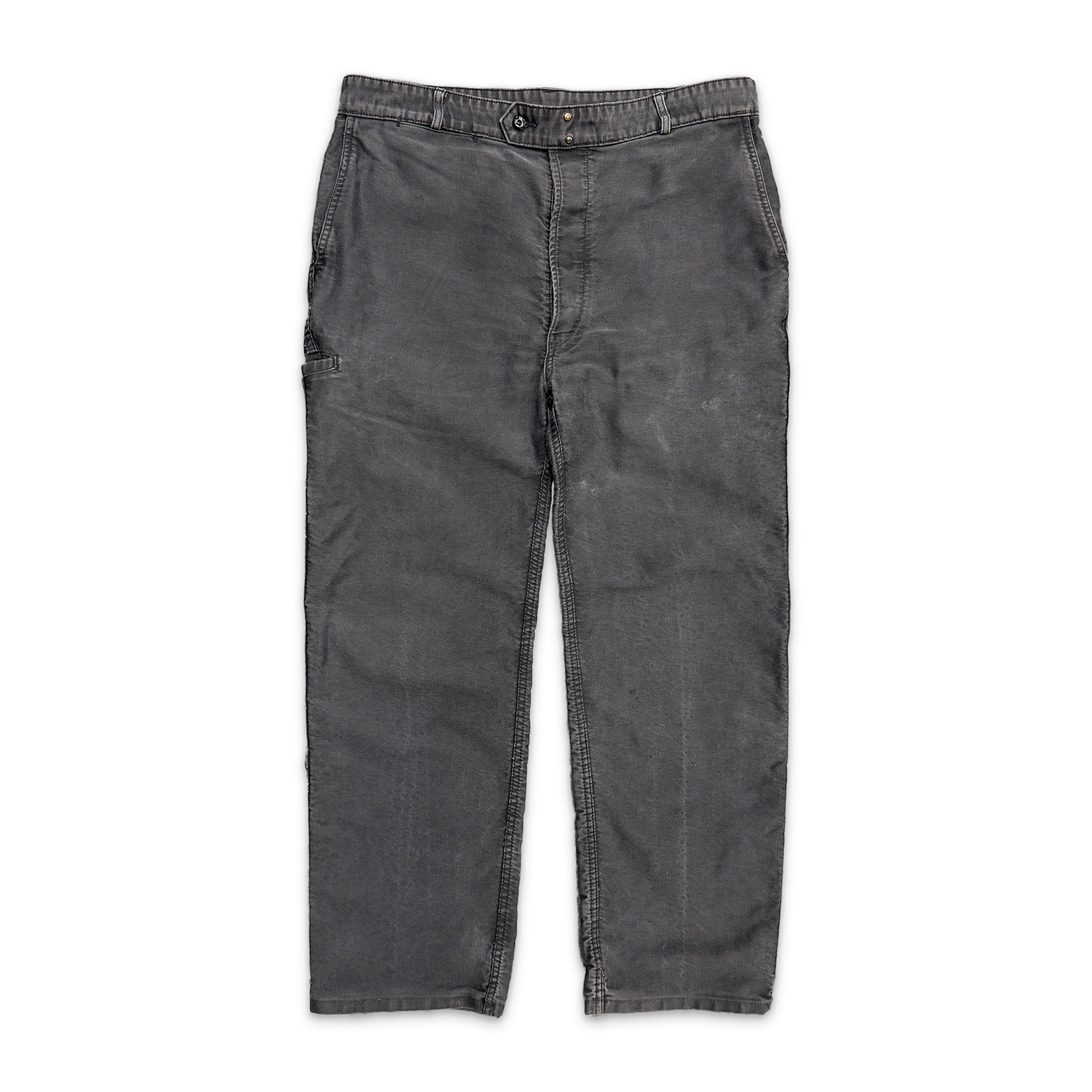 1960's French Workwear Pants "Faded Black"