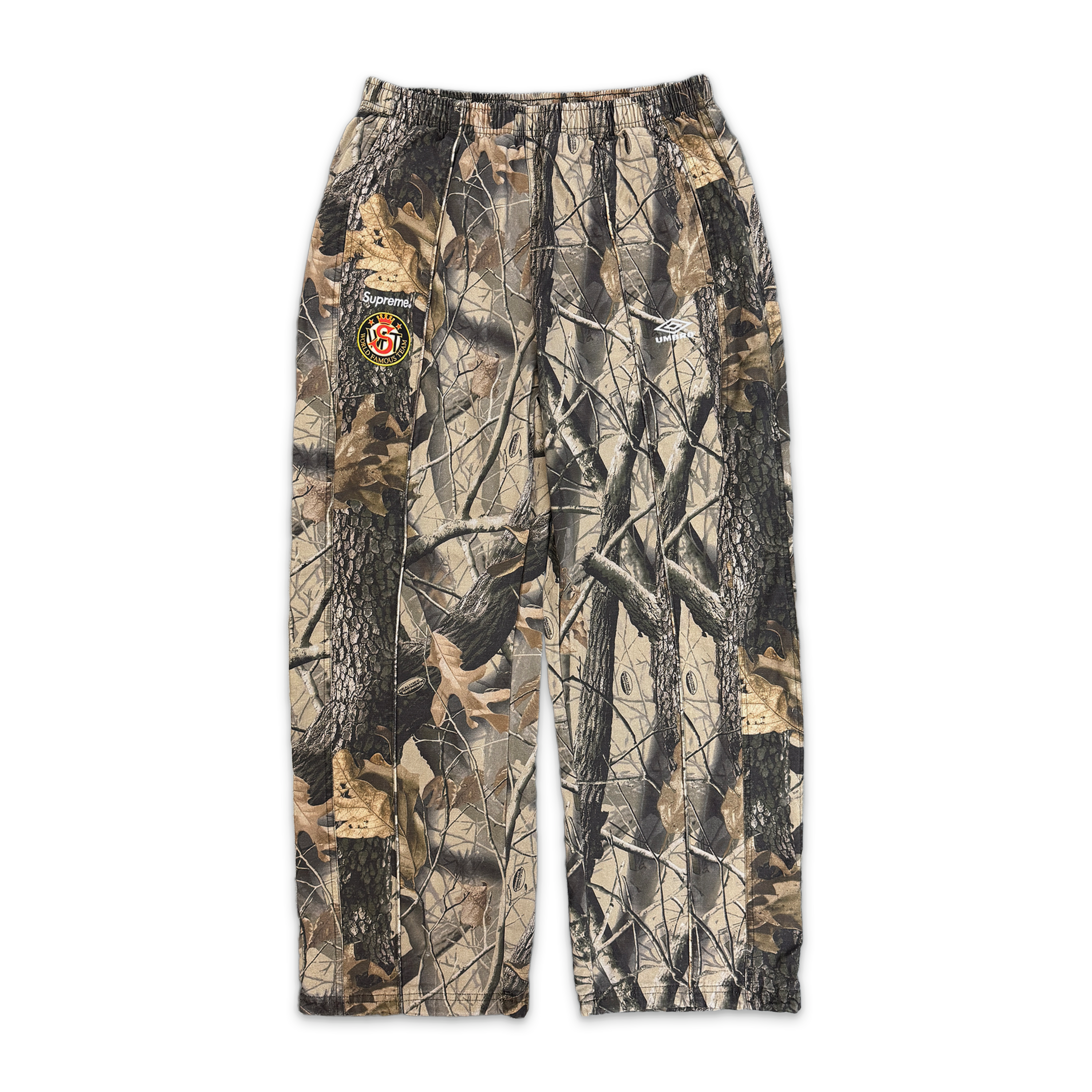 Supreme, x Umbro Cotton Ripstop Track Pants SS26 "Realtree Hardwoods Camo"