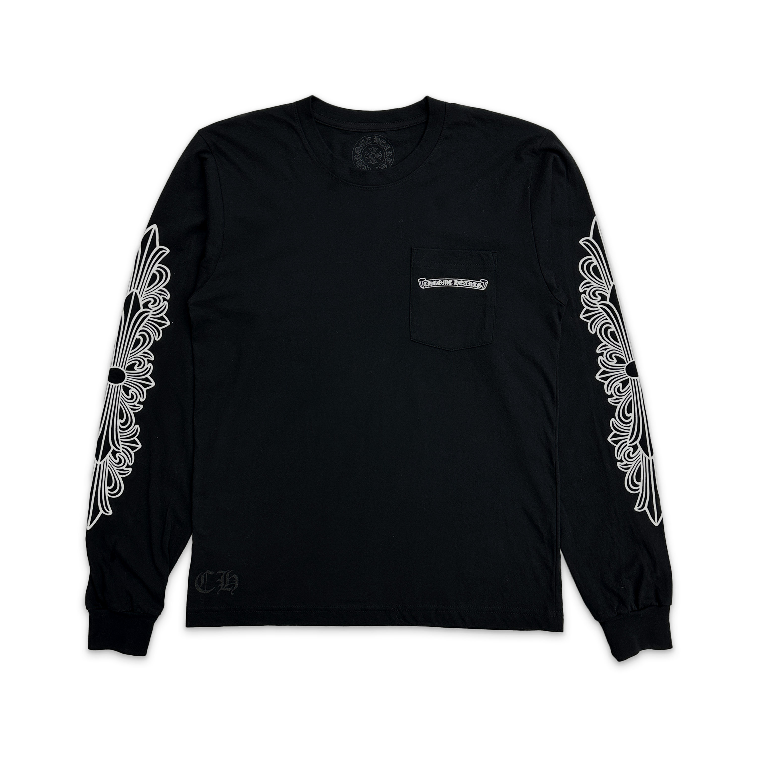 Chrome Hearts, Aspen Matty Boy Exclusive Pocket L/S Tee "Black"