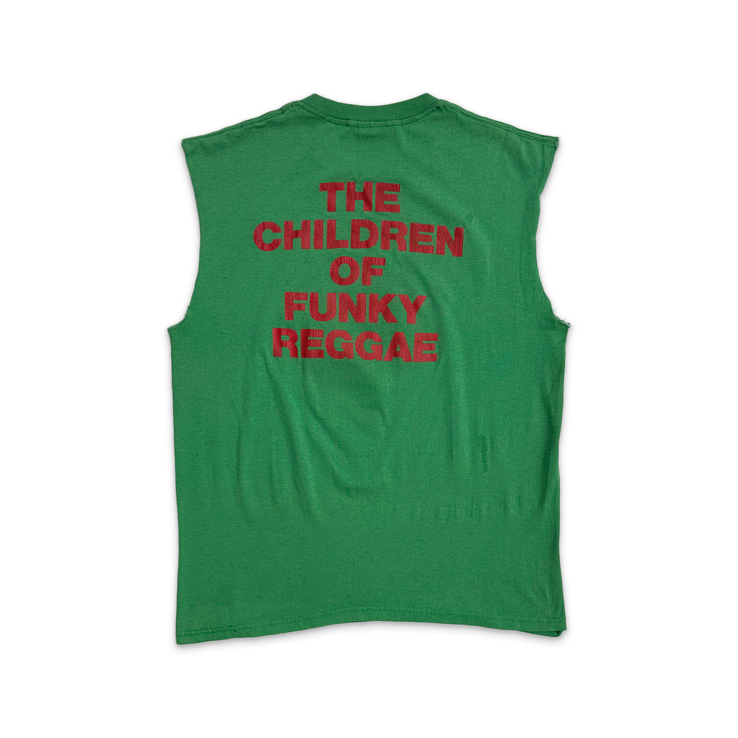 One People Vintage Sleveless Tee "Green"