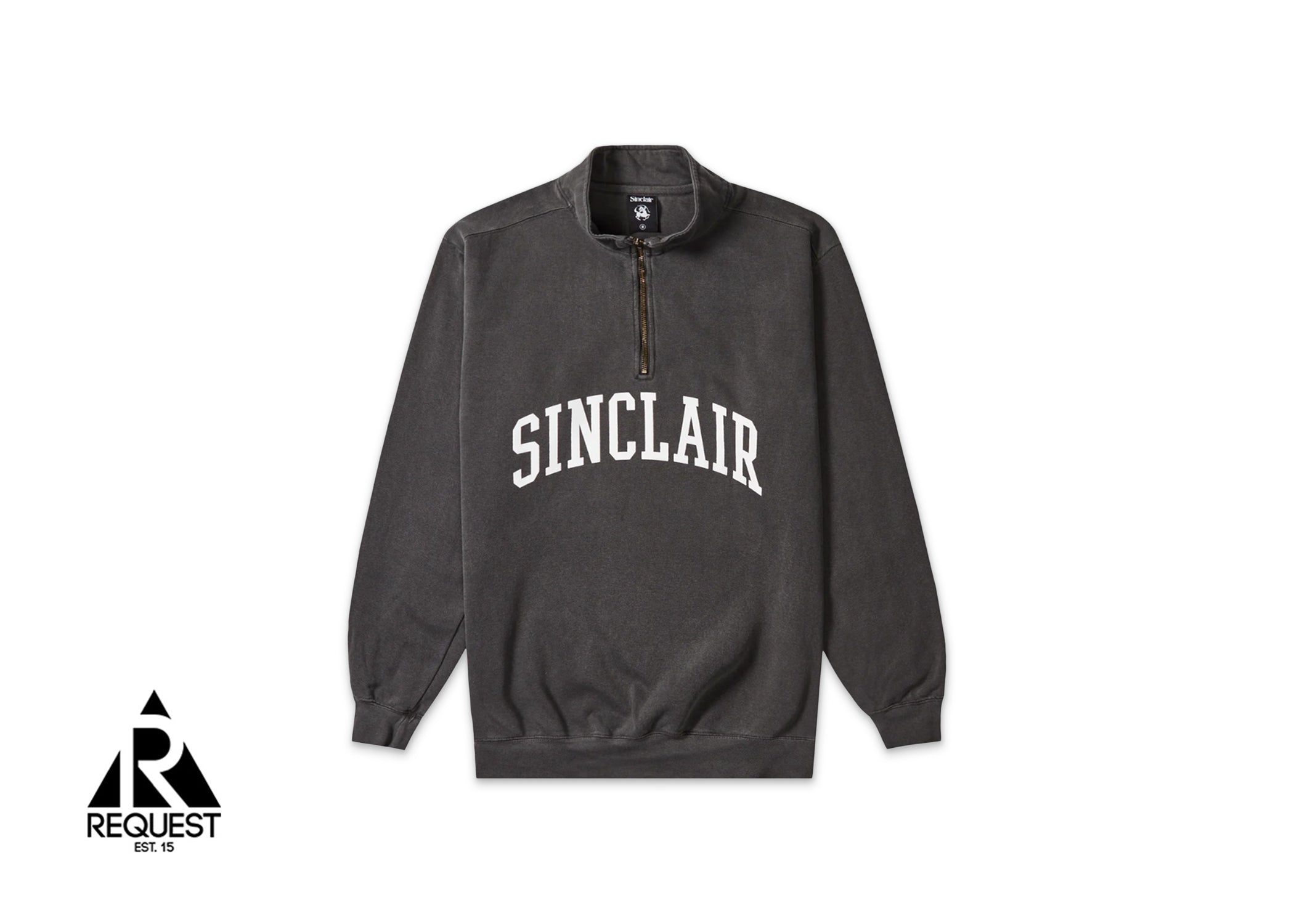 Sinclair Arch Logo Quarter Zip Jacket "Pepper"