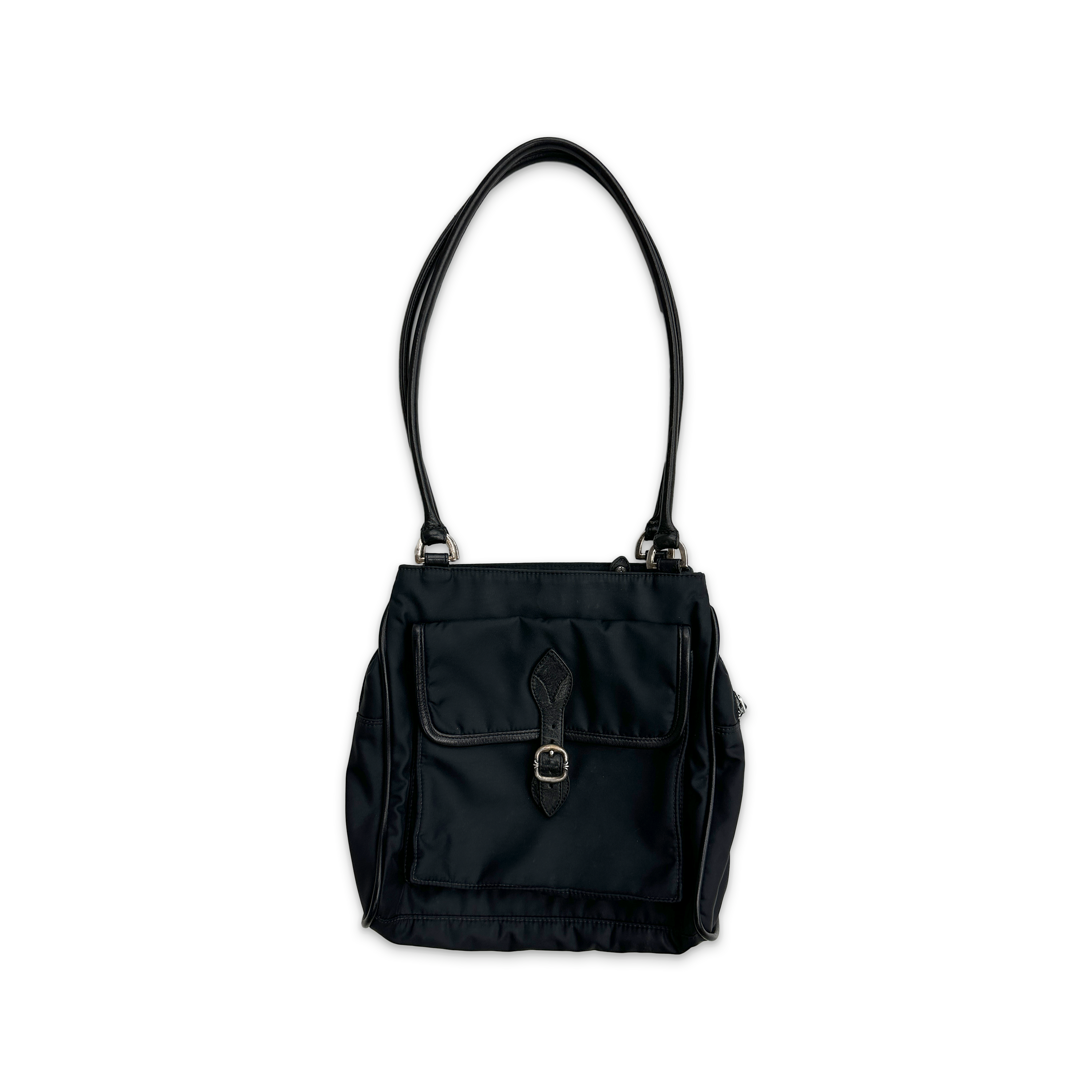 Chrome Hearts, Nylon Shoulder Bag "Black"