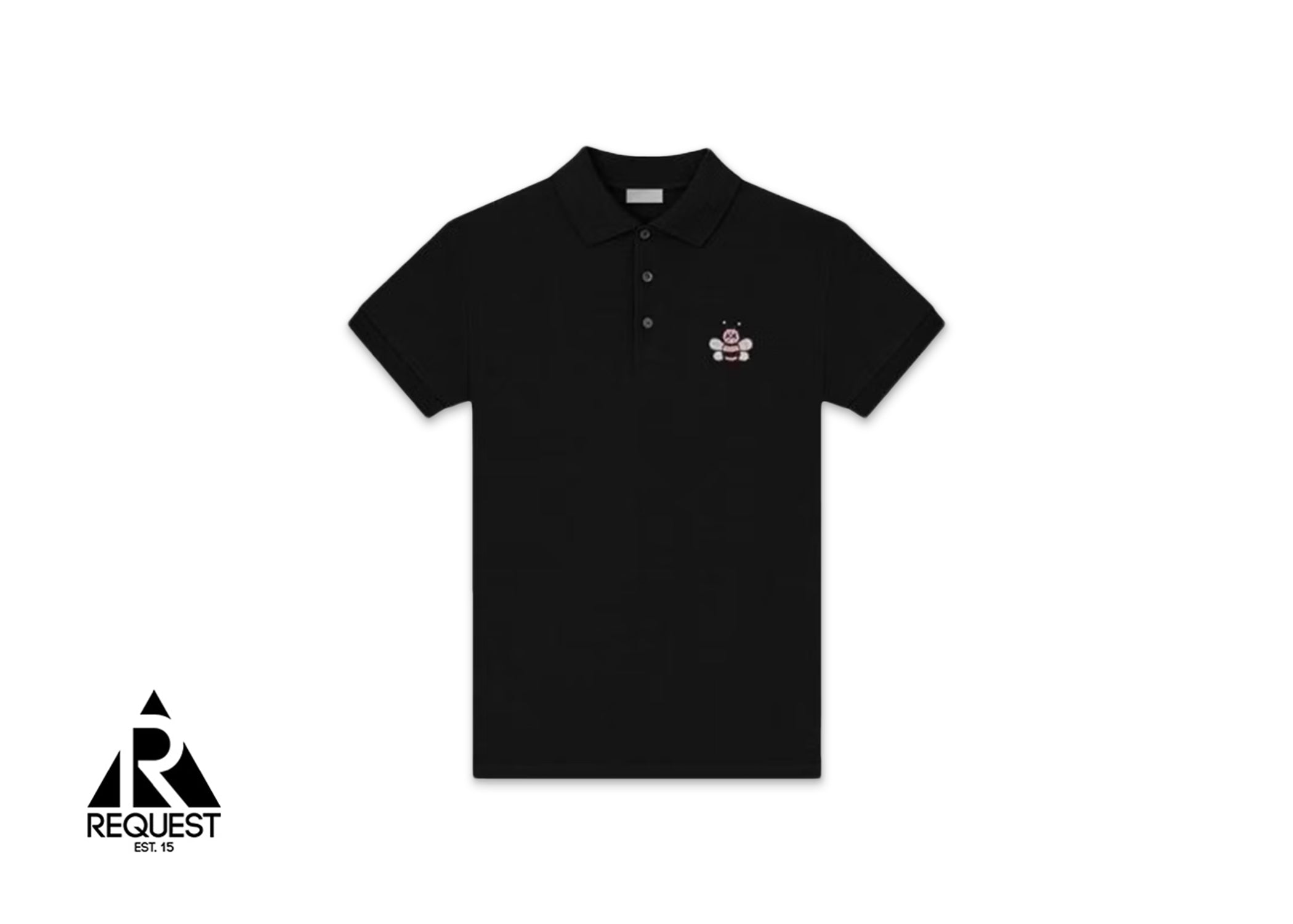 Dior x KAWS Pink Dior and Bee Logo Polo "Black"