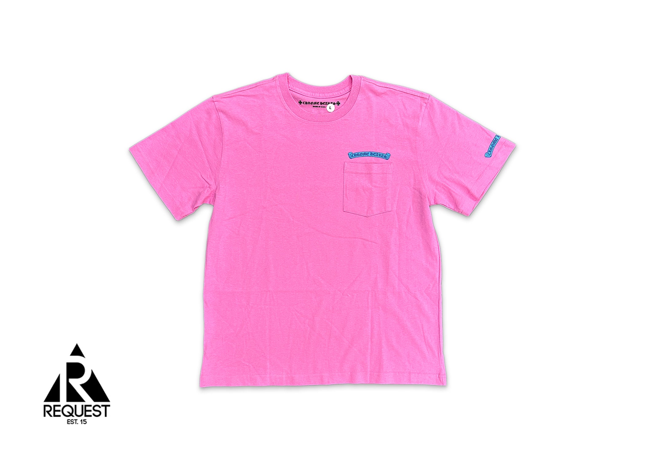 Chrome Hearts Scroll Tee "Pink"
