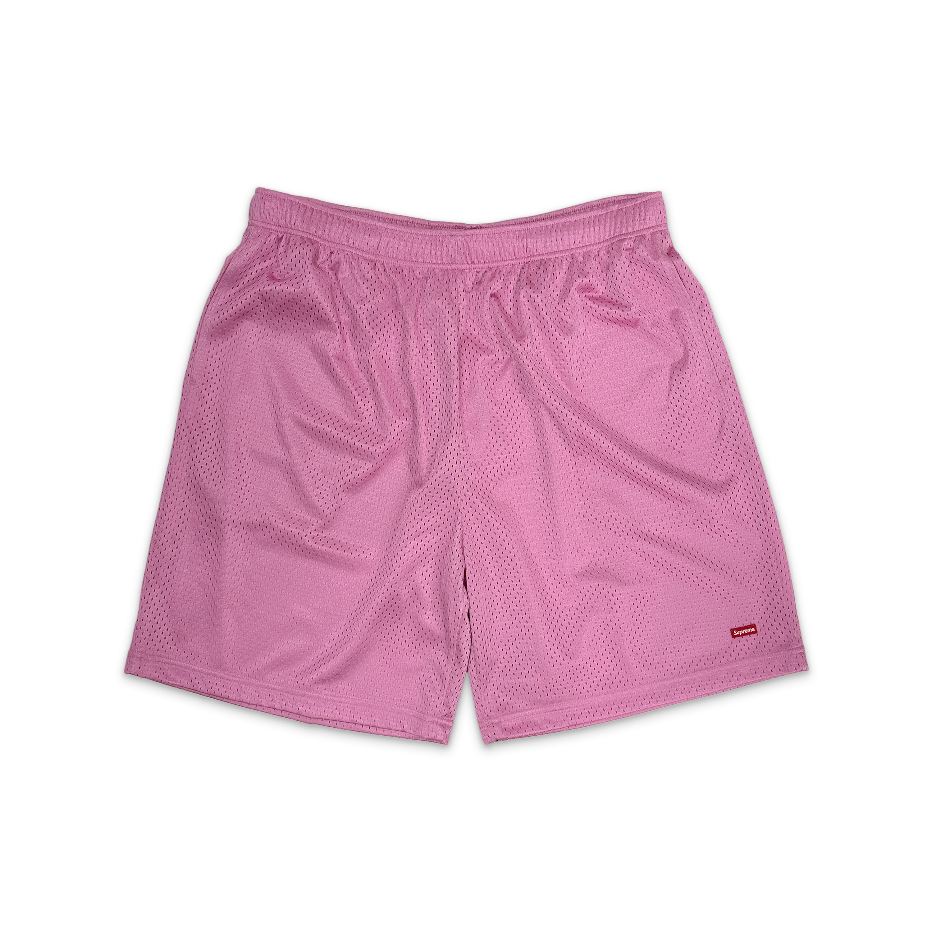 Supreme, Small Box Logo Mesh Shorts "Pink"