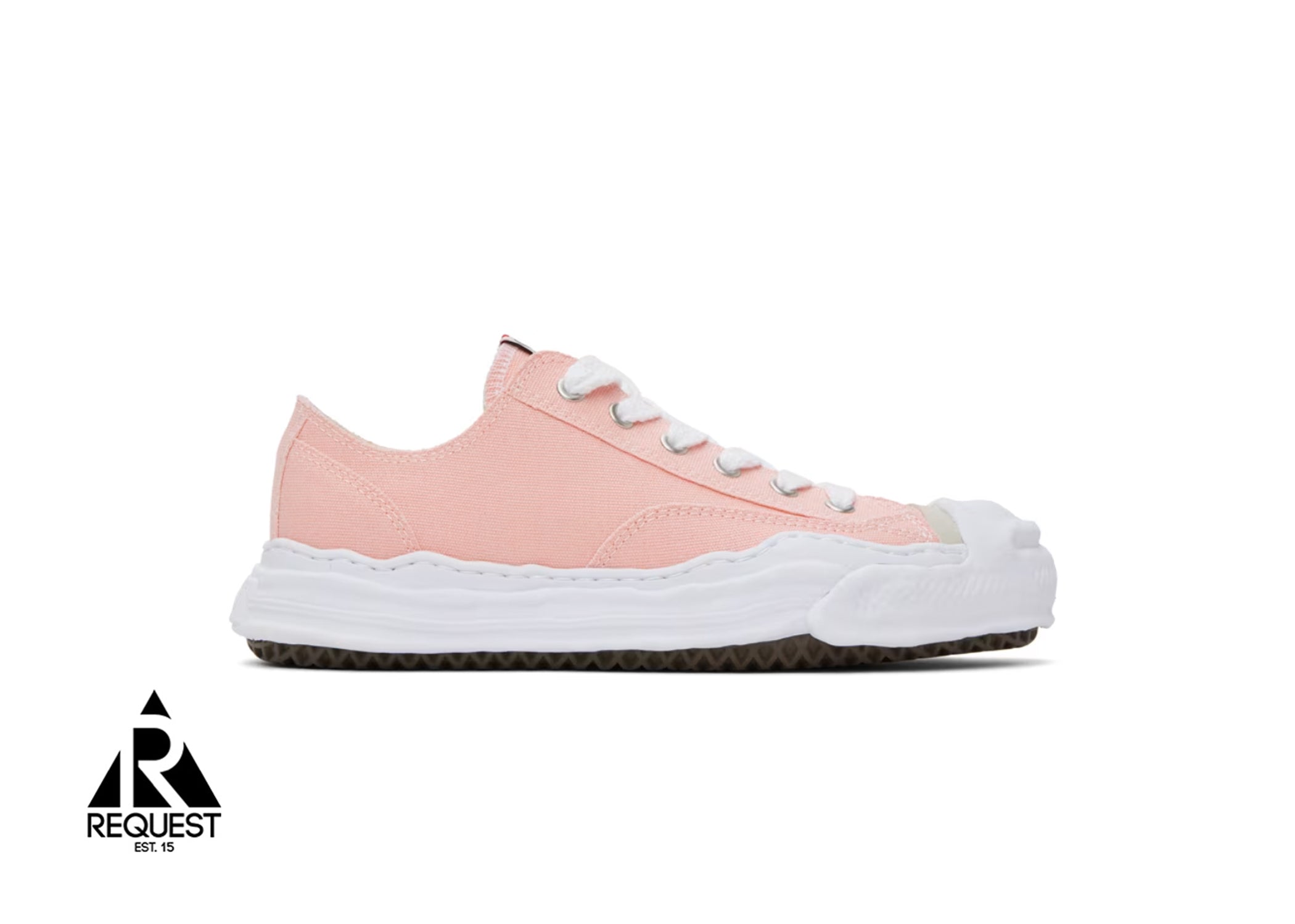 Mihara Yasuhiro Hank OG Sole Canvas Low "Pink"