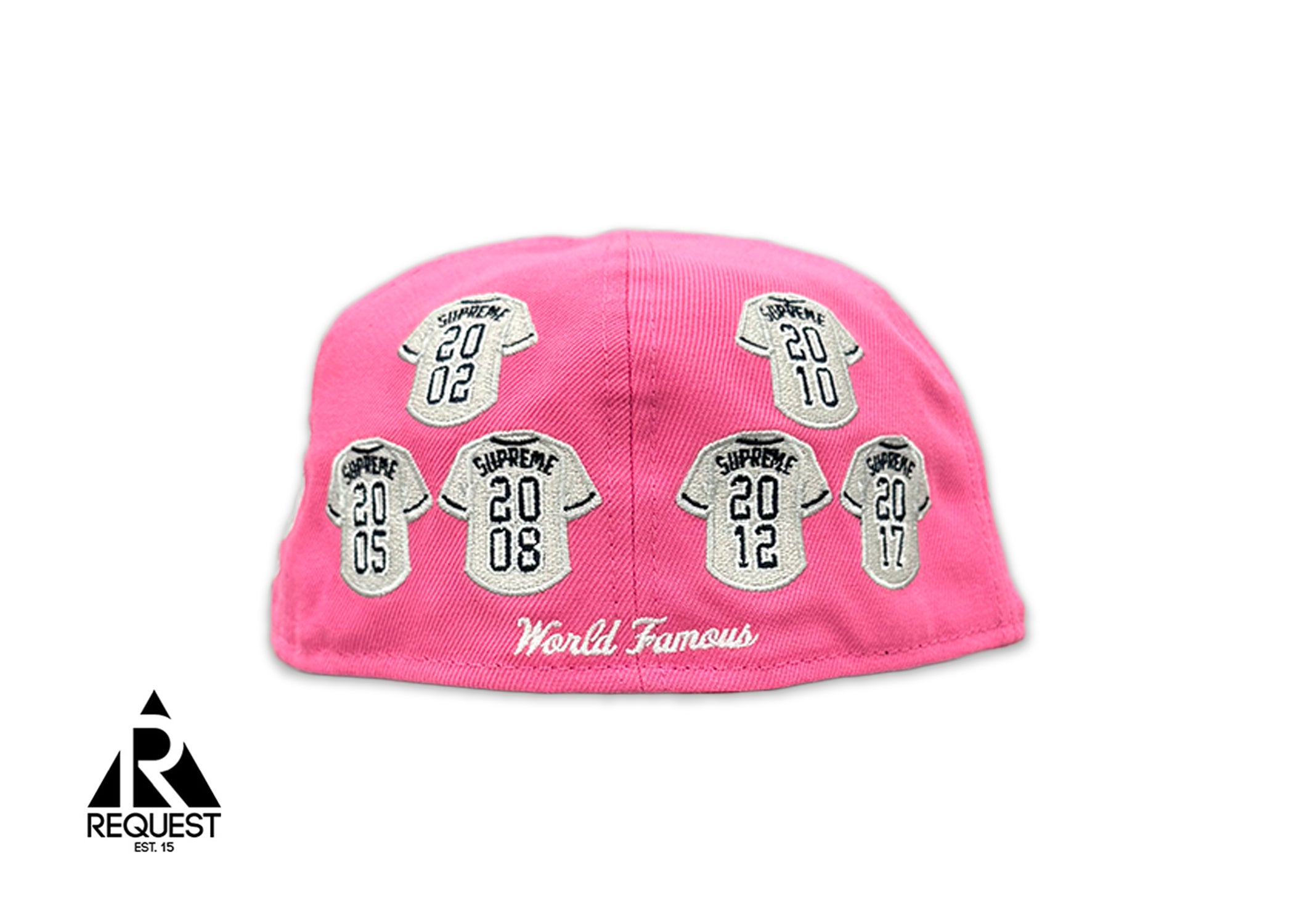 Supreme, Jerseys New Era Fitted "Pink"