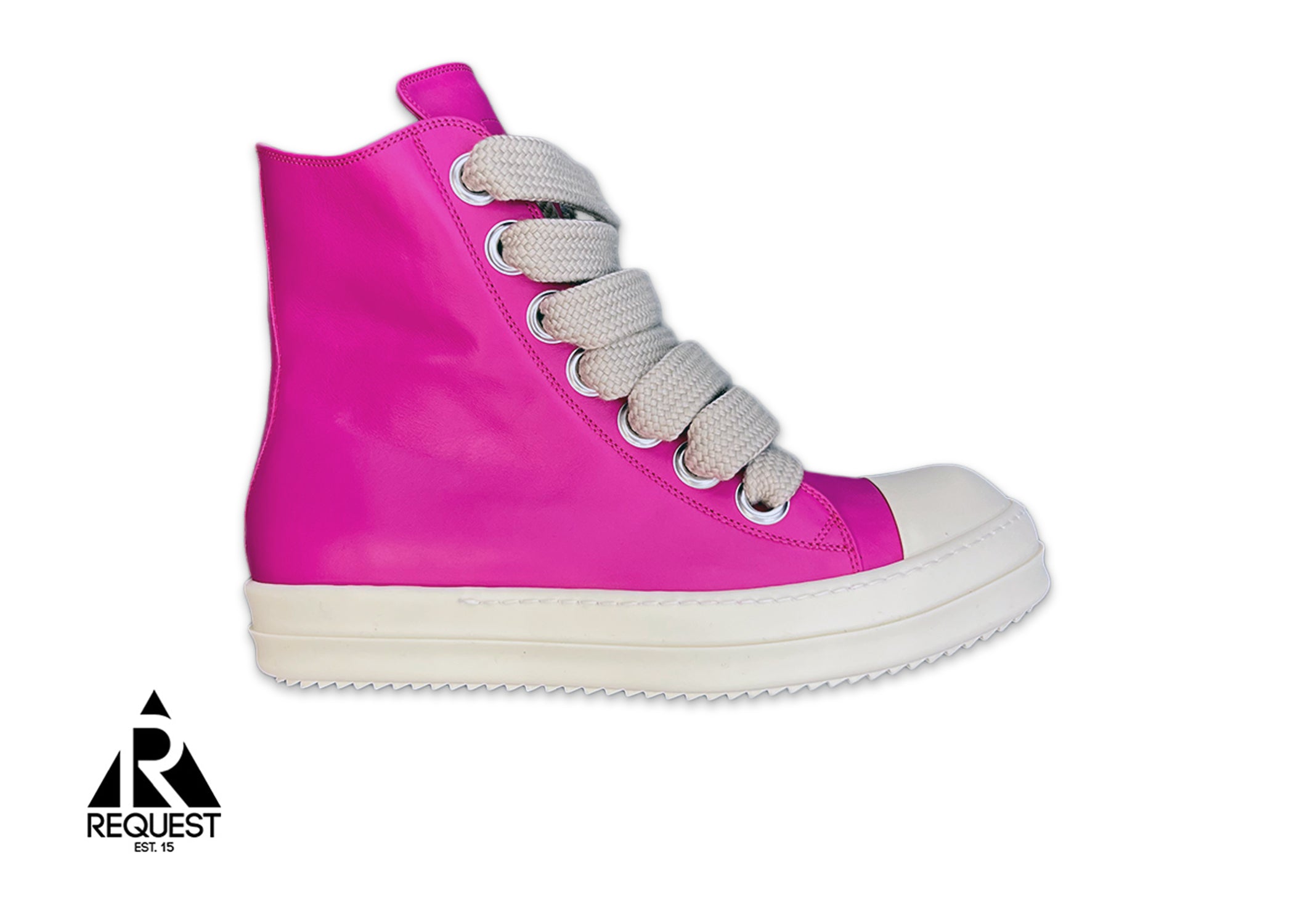 Rick Owens Leather High Jumbo "Hot Pink"