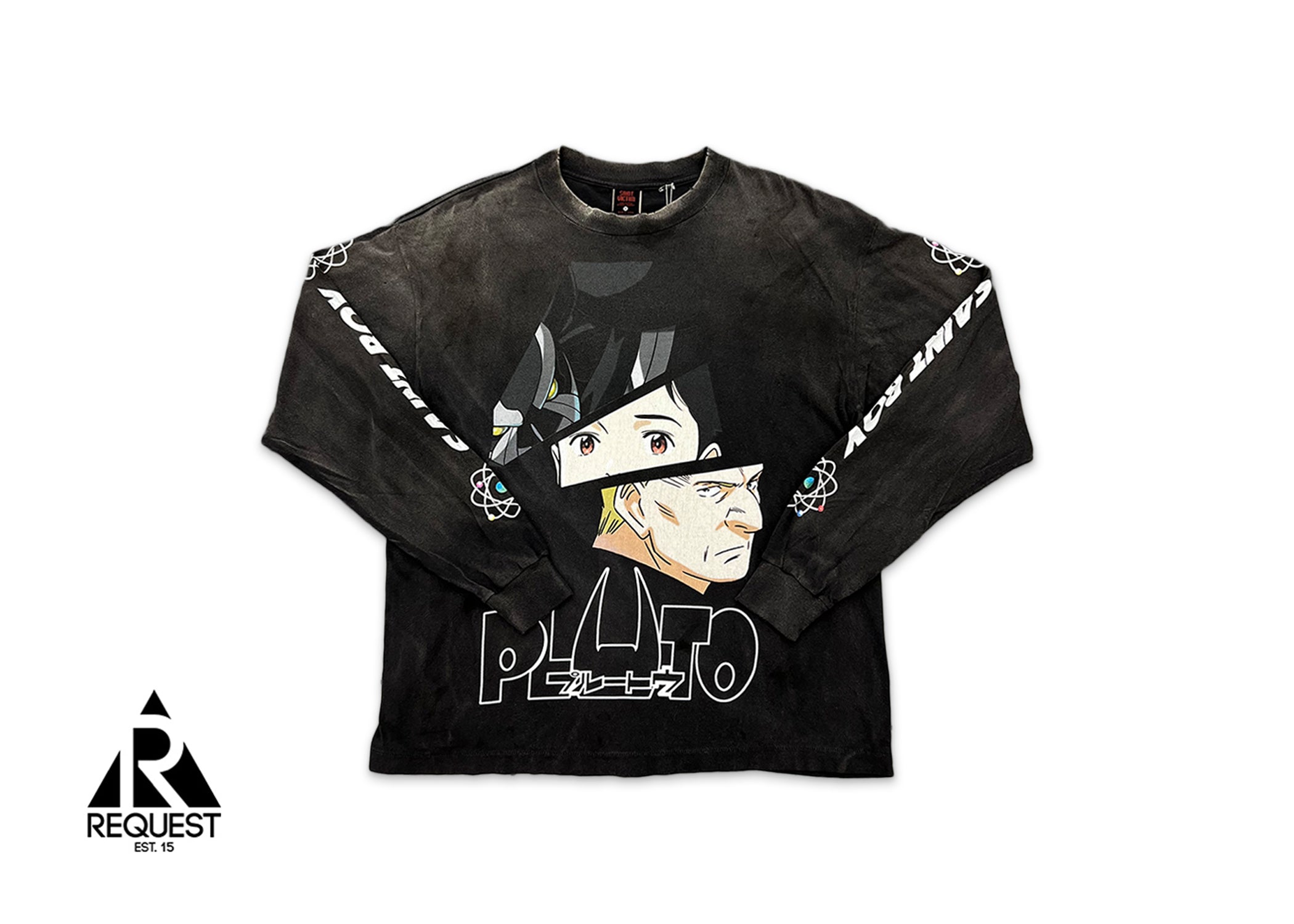 Saint Michael, Victim Pluto L/S Tee "Vintage Black"