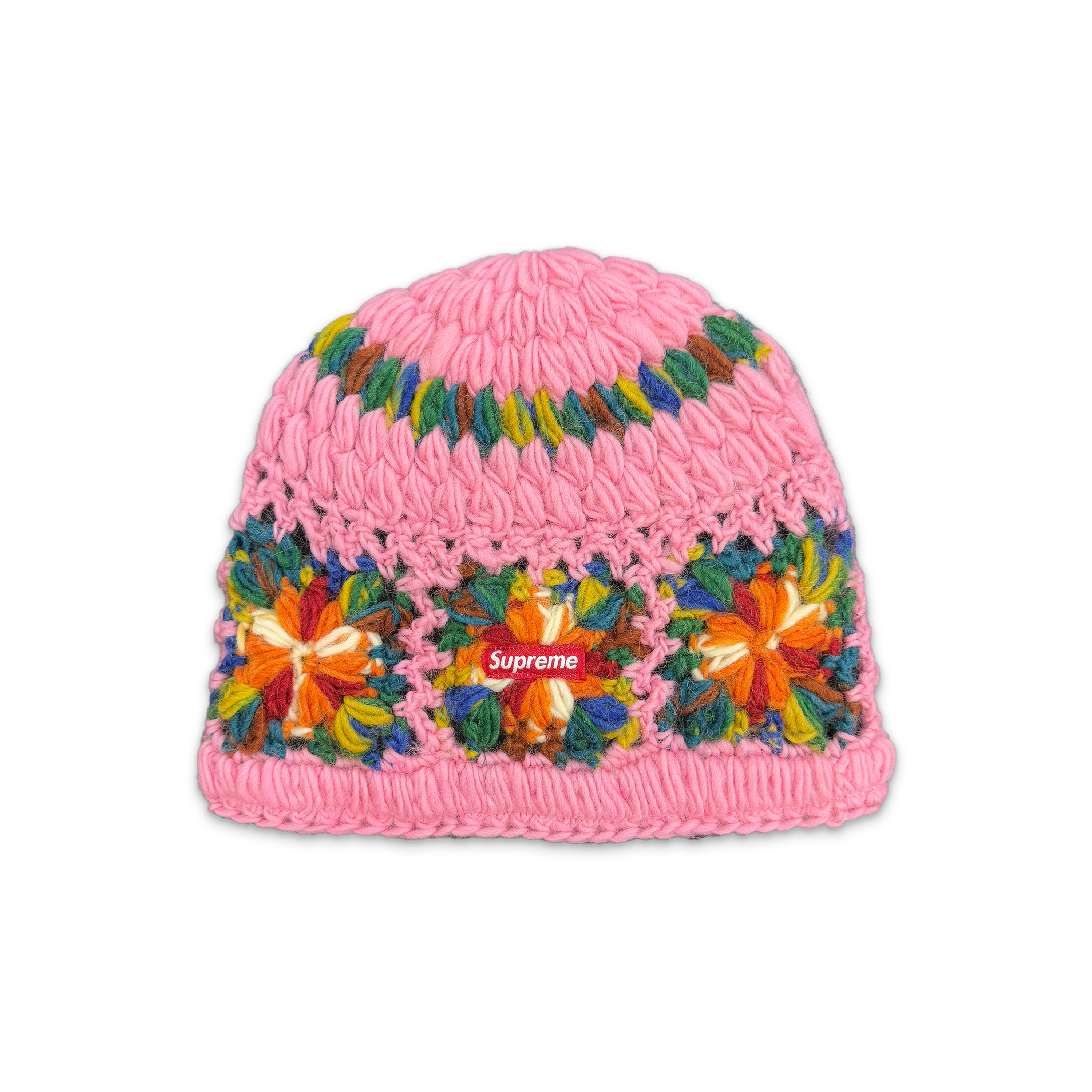 Supreme, Crochet Beanie SS25 "Pink"