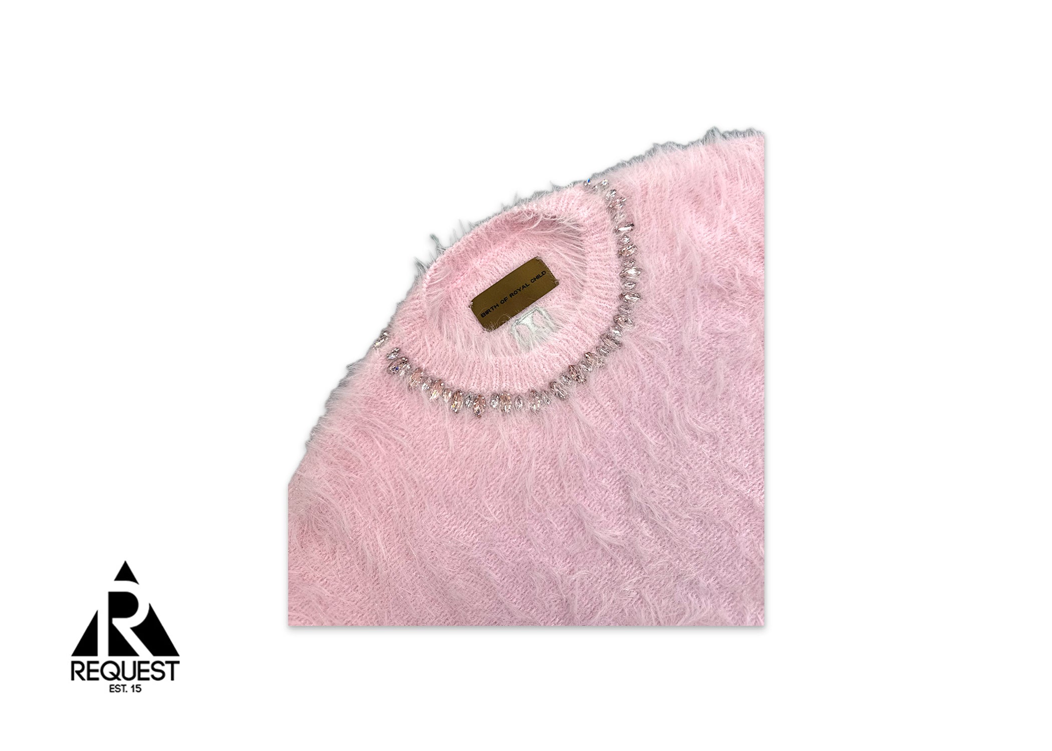Birth of Royal Child, Diamond Mink Sweater "Pink"