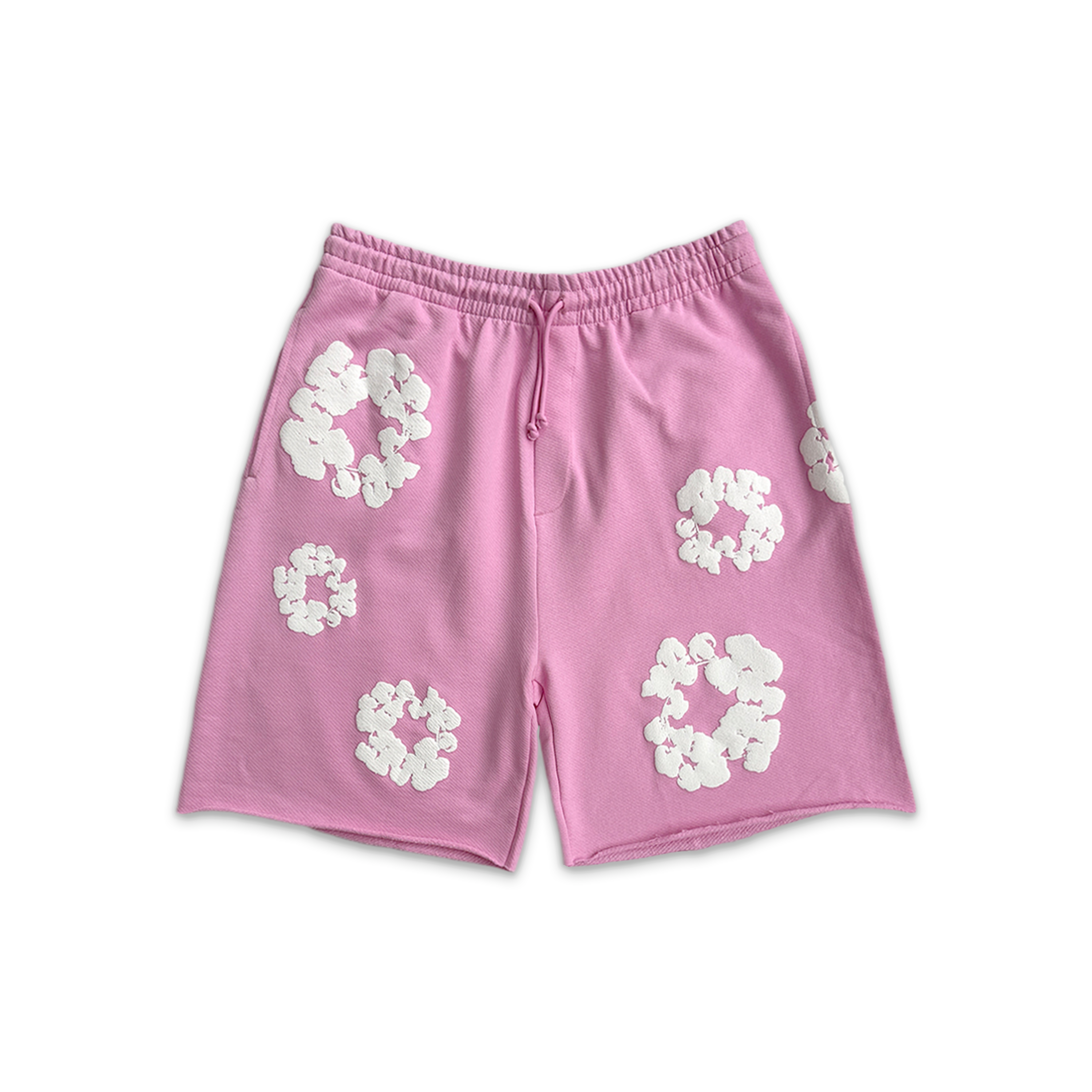 Denim Tears, Cotton Wreath Shorts "Pink"