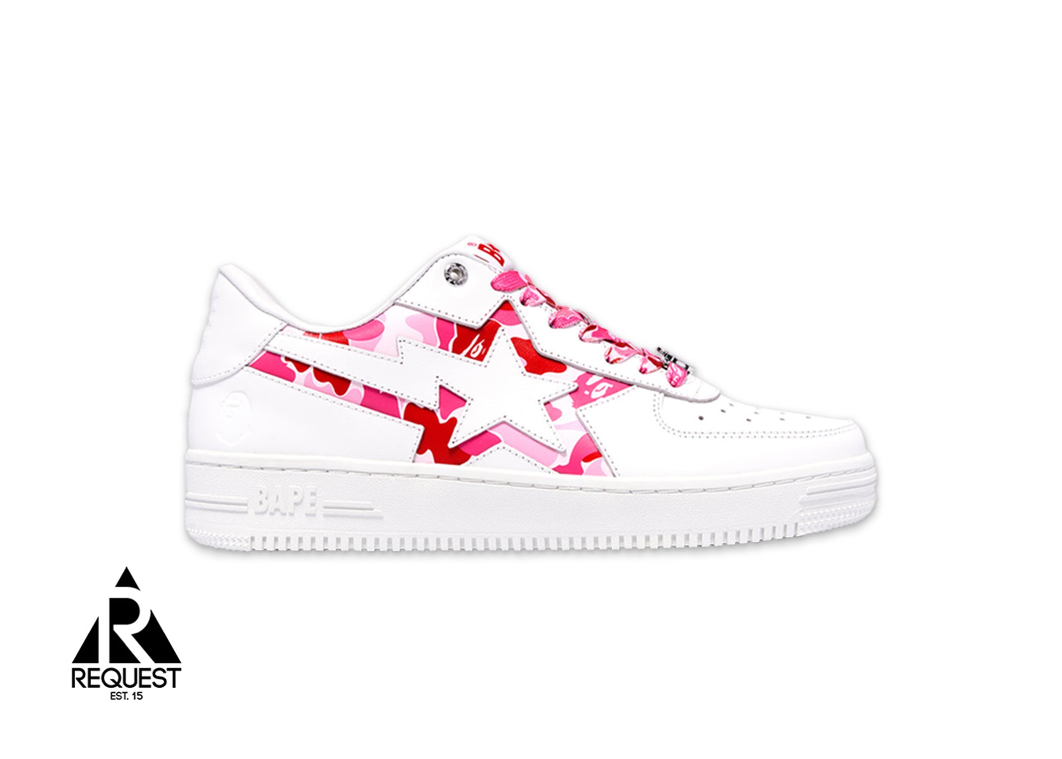 A Bathing Ape Bapesta ABC Camo Cutout M1 "Pink"