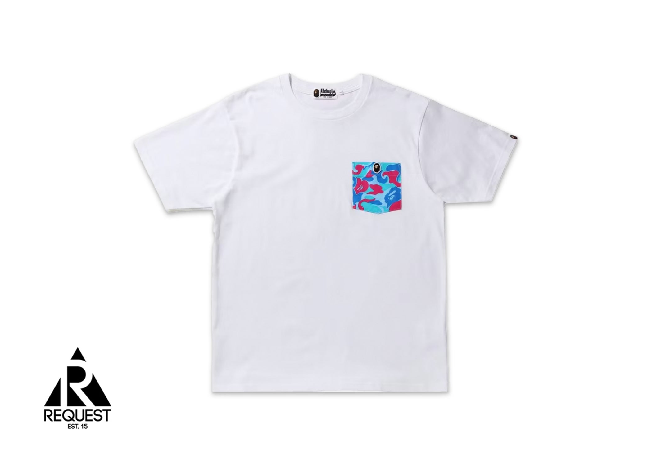 A Bathing Ape BAPE Marble Camo Pocket Tee “White”