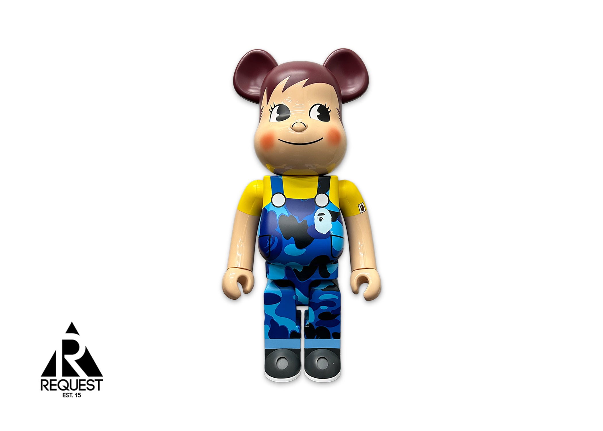 Medicom, Bearbrick 1000% "BAPE x Peko-Chan & Poko-Chan Blue/Pink Set"