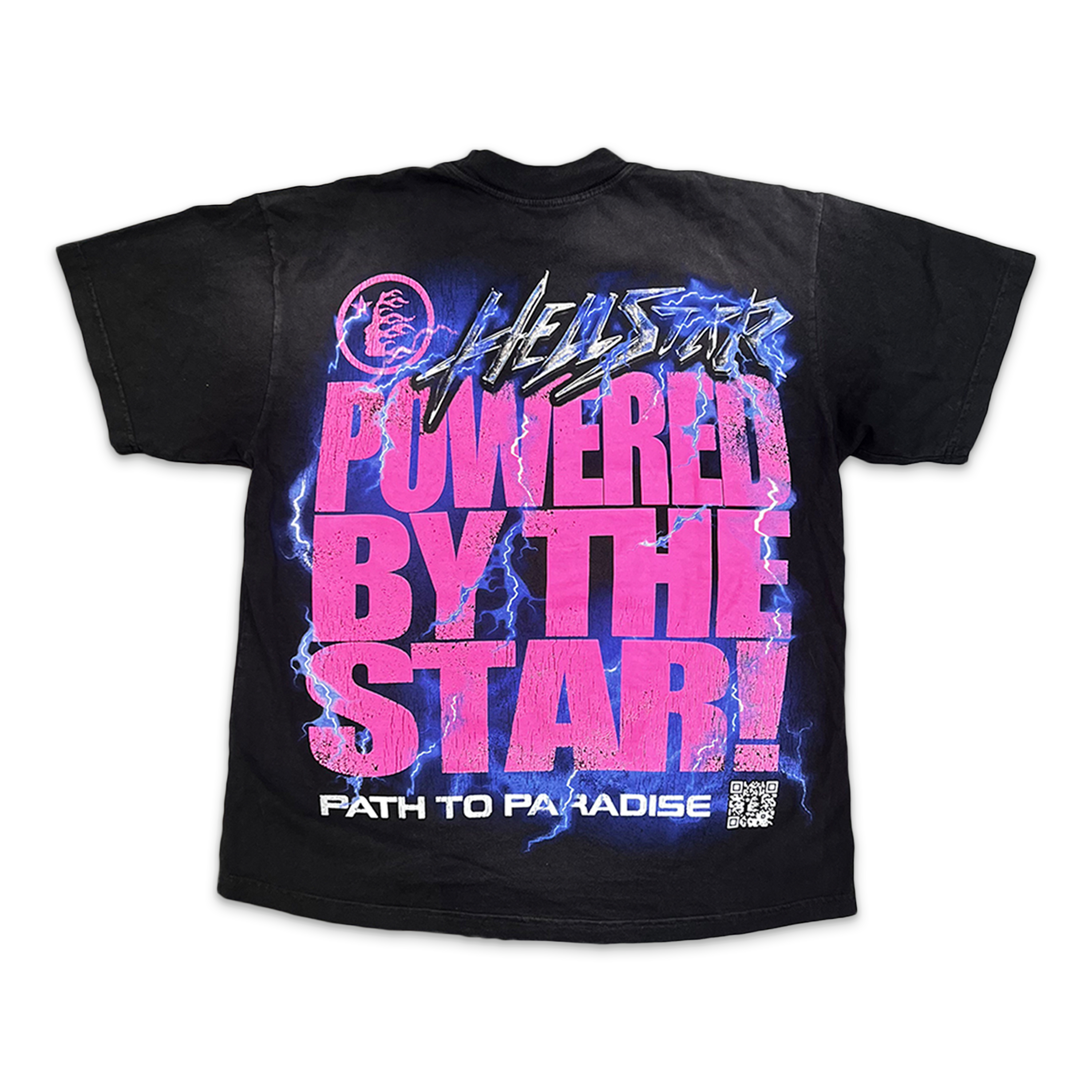 Hellstar, Powered By The Star Tee “Black”