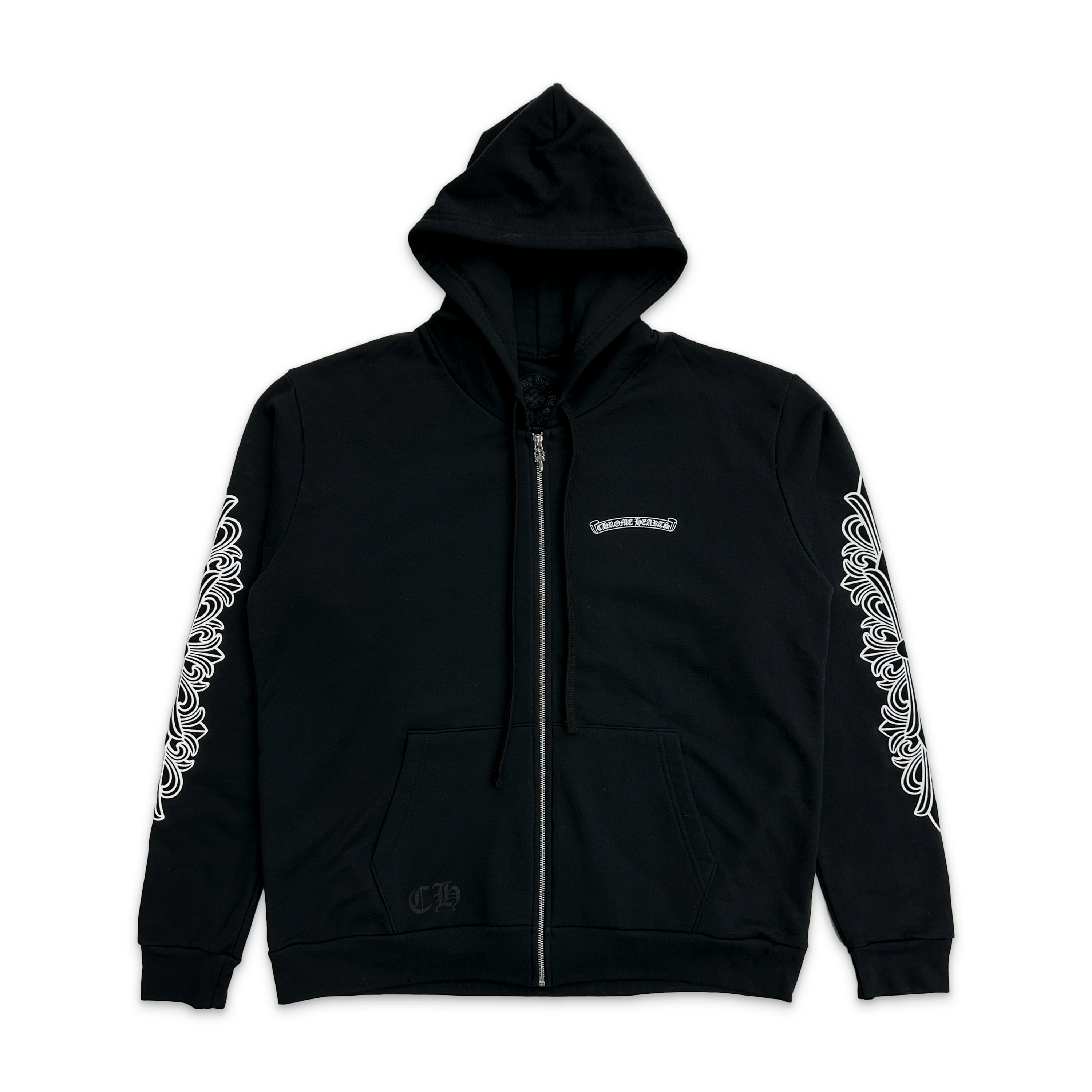 Chrome Hearts, Aspen Matty Boy Exclusive Zip Up Hoodie "Black"