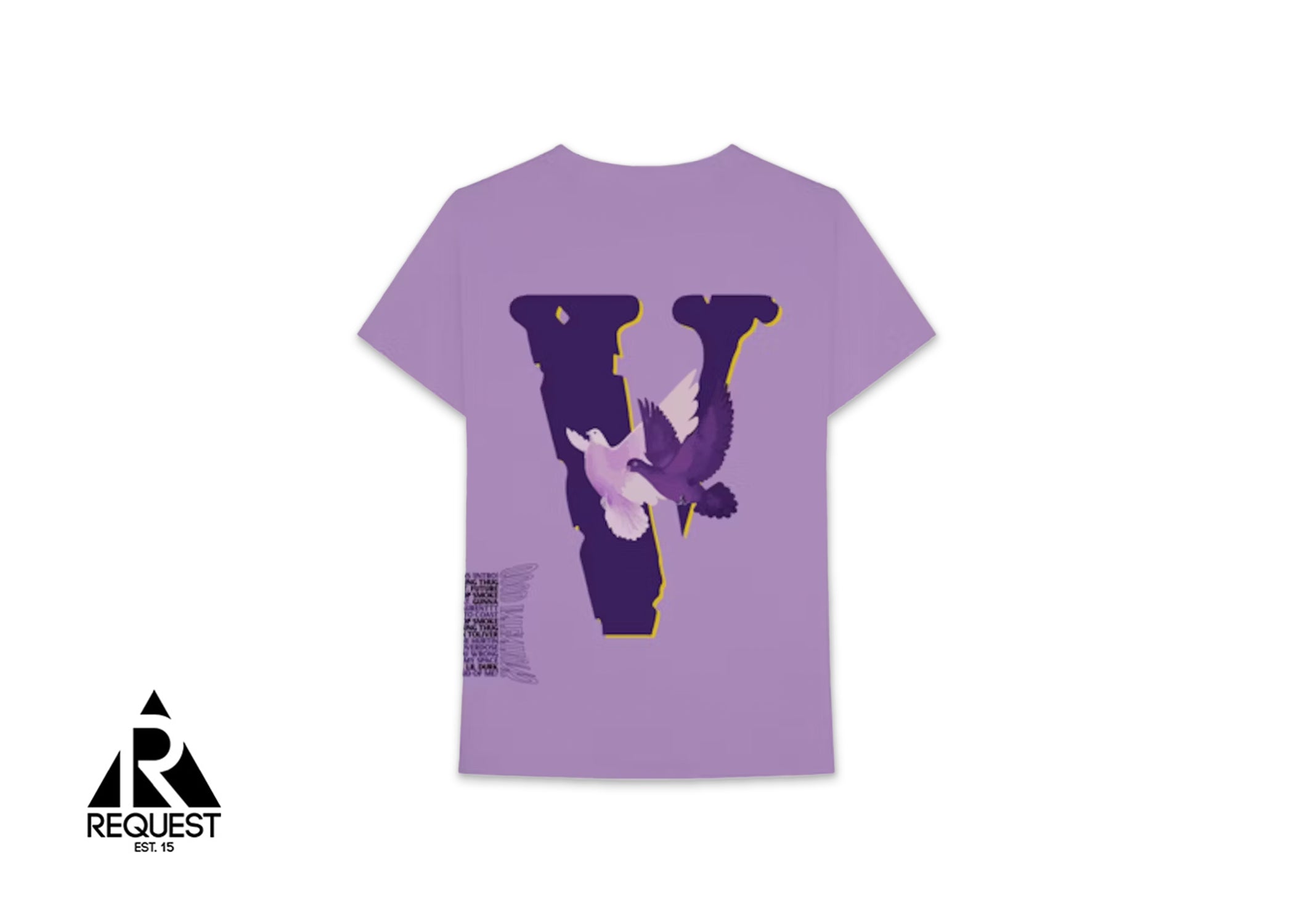 Vlone x Nav Doves Tee "Purple"