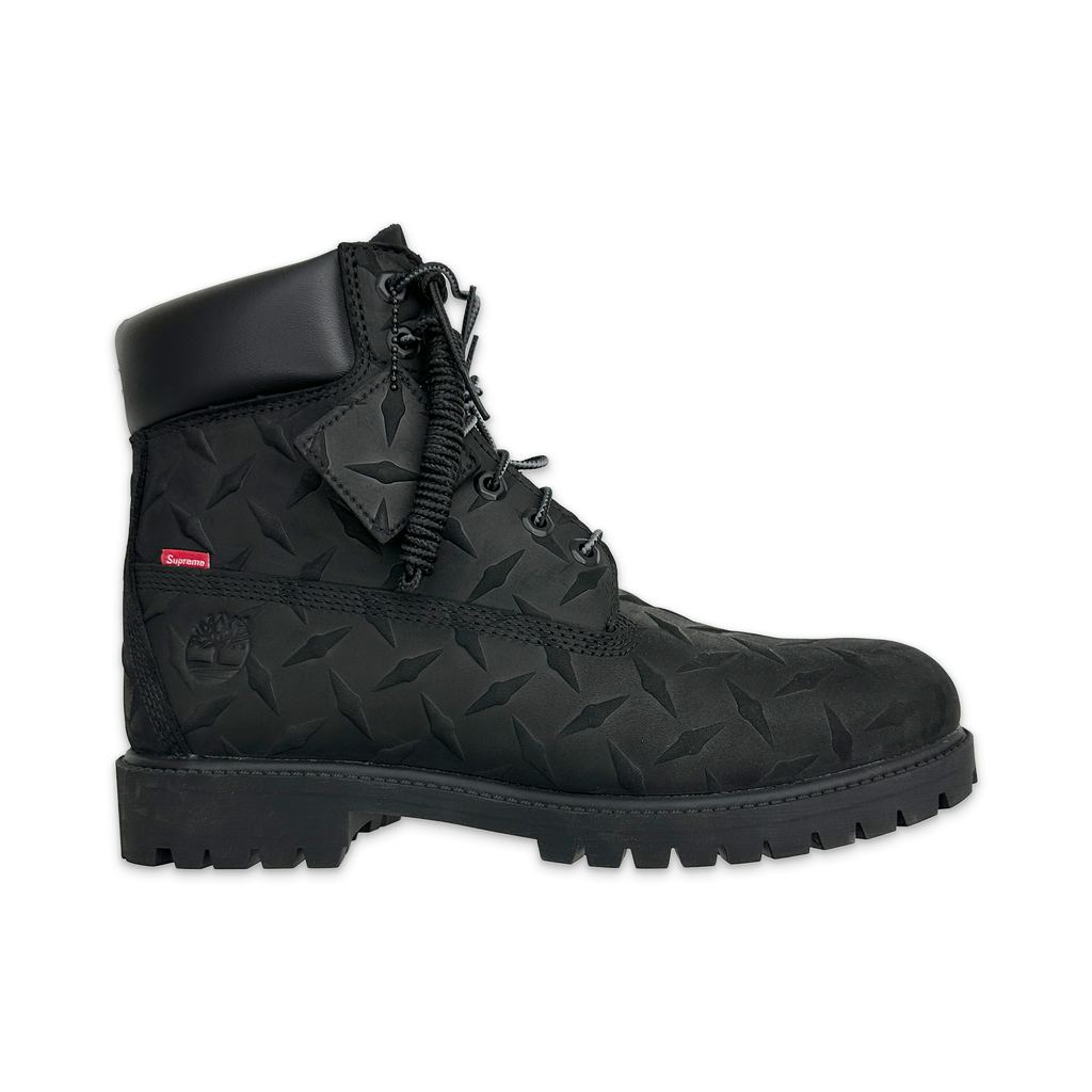 靴 Supreme Timberland Diamond Plate Boot Supreme x Timberland 6” Boot 'Embossed Diamond Plate - Pink
