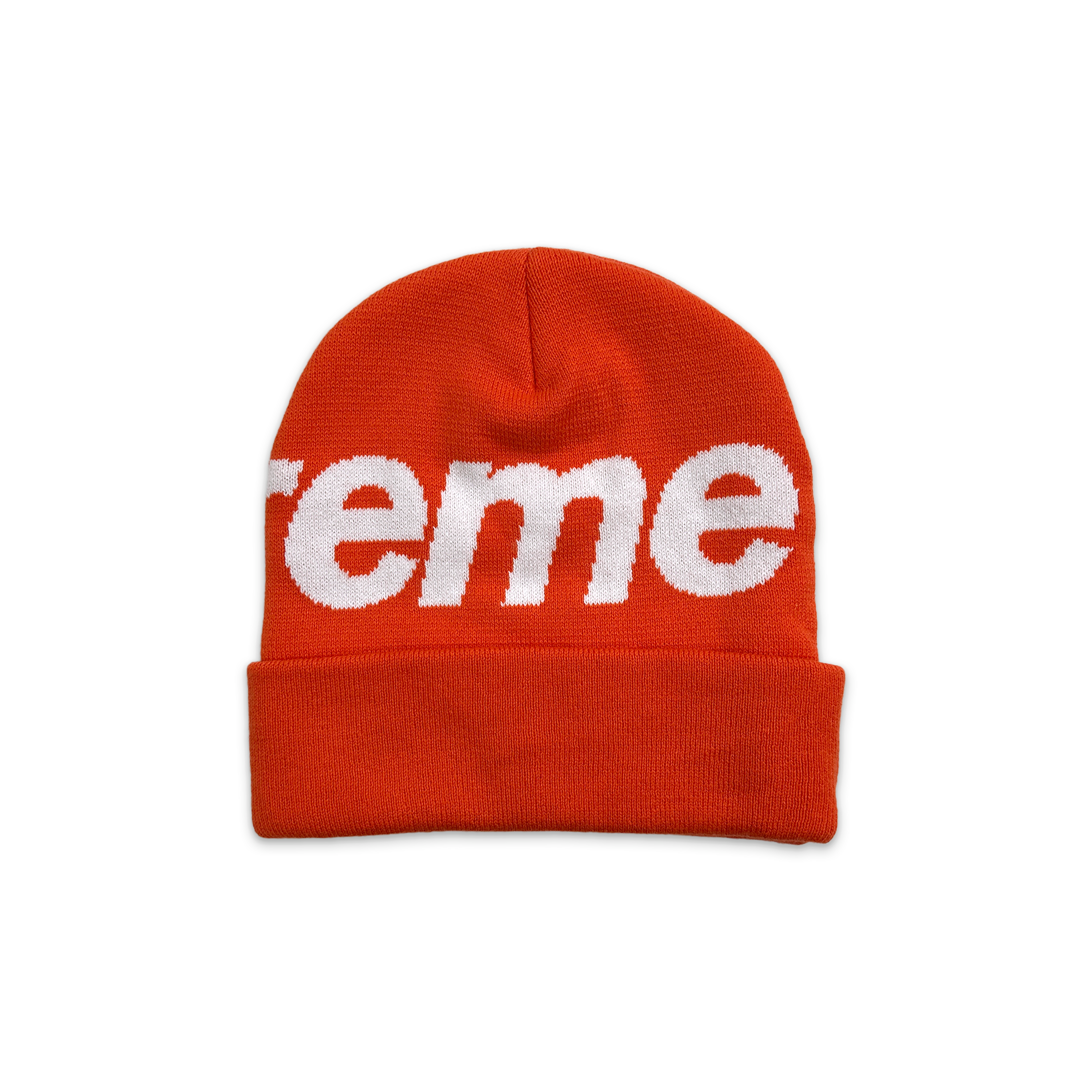 Supreme, Big Logo Beanie FW24 "Orange"