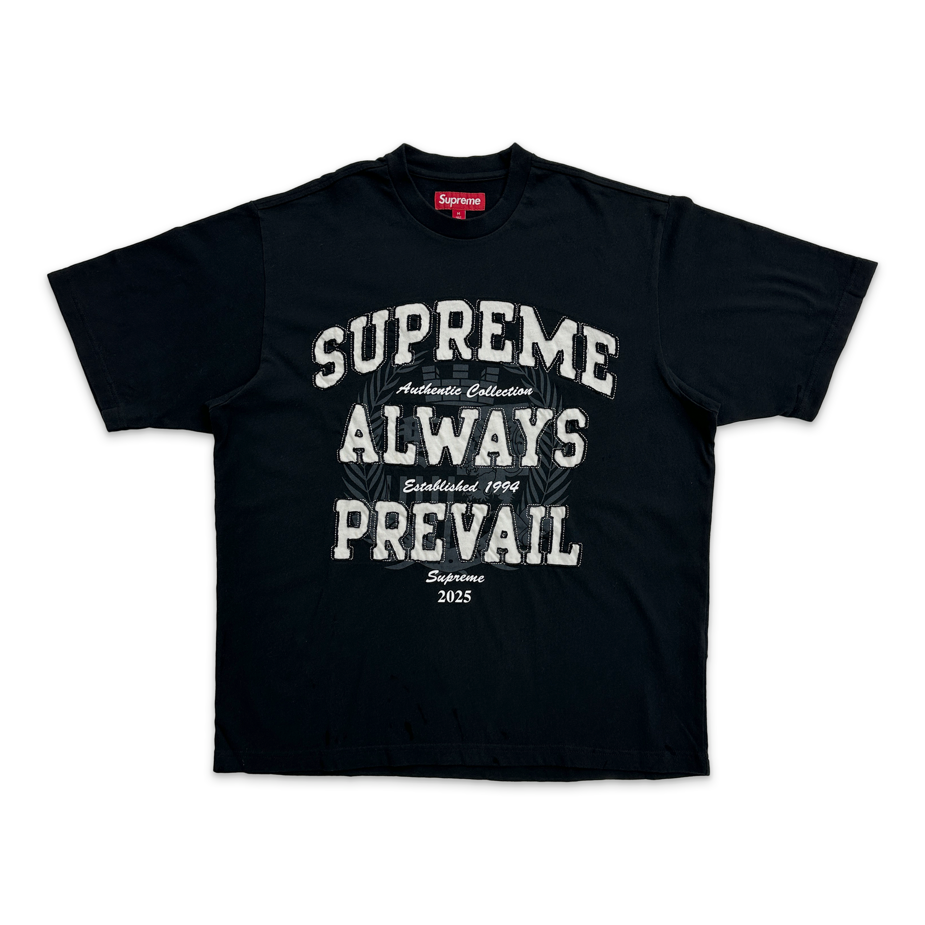Supreme, Always Prevail S/S Tee FW25 "Black"