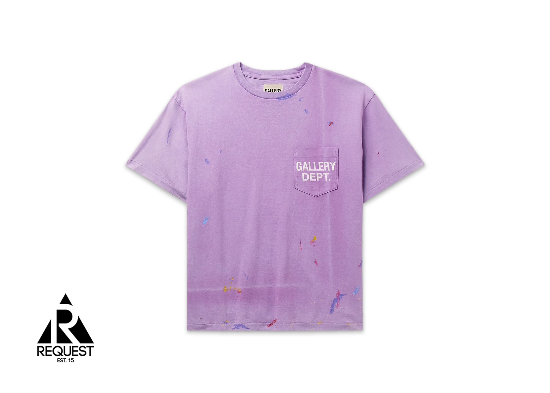 Gallery Dept. Vintage Logo Painted Tee "Purple"