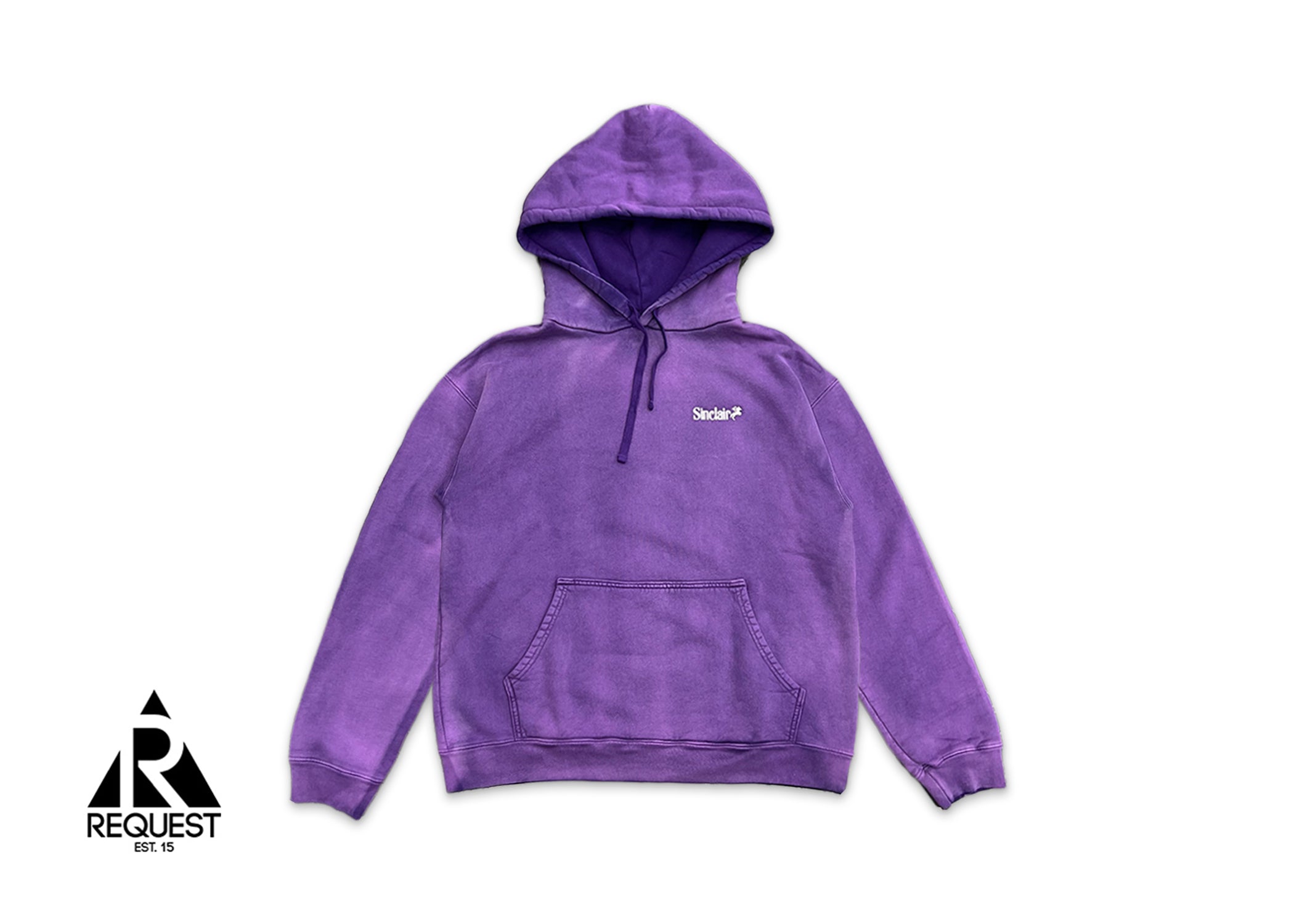 Sinclair, Faded Essential Hoodie "Purple"