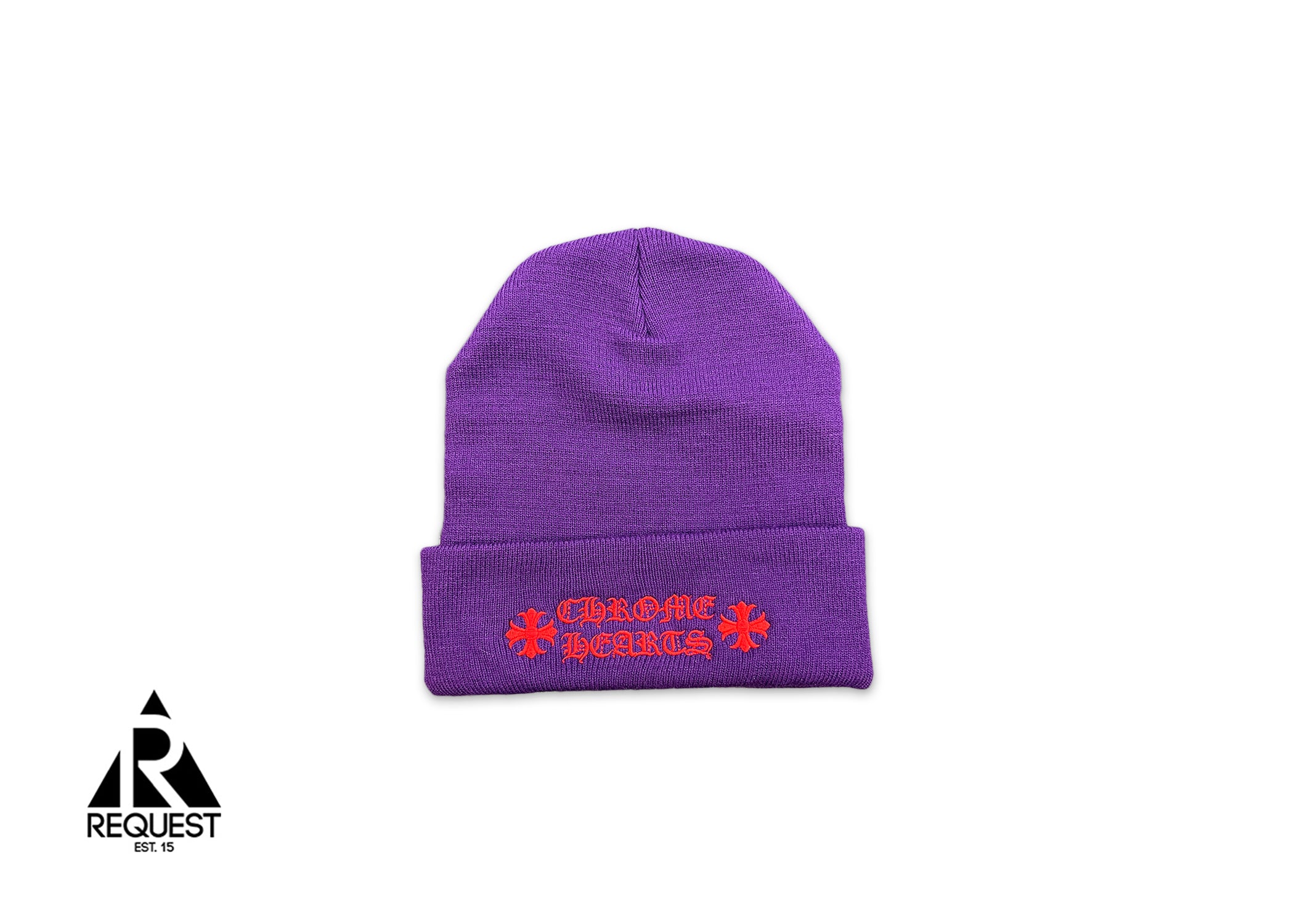 Chrome Hearts Watch Beanie "Purple"