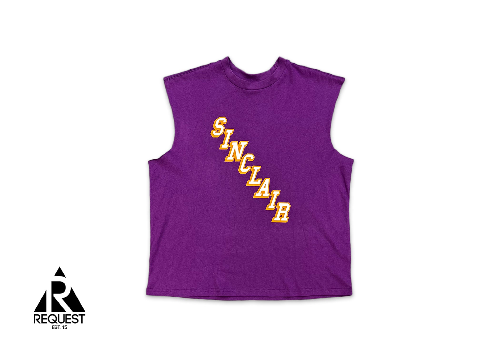 Sinclair, Hockey Muscle Tee "Purple"