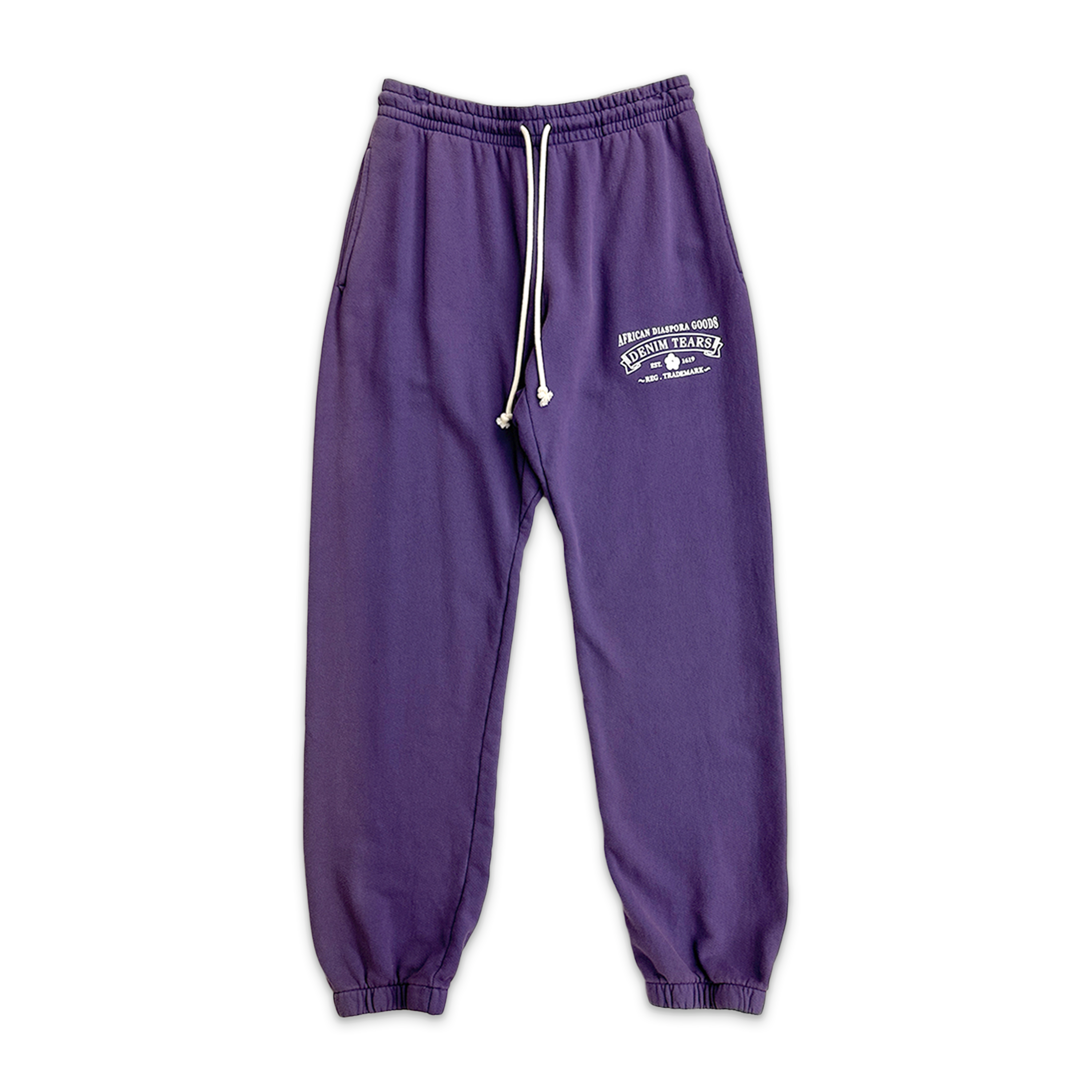 Denim Tears, ADG Sweatpants "Washed Purple"