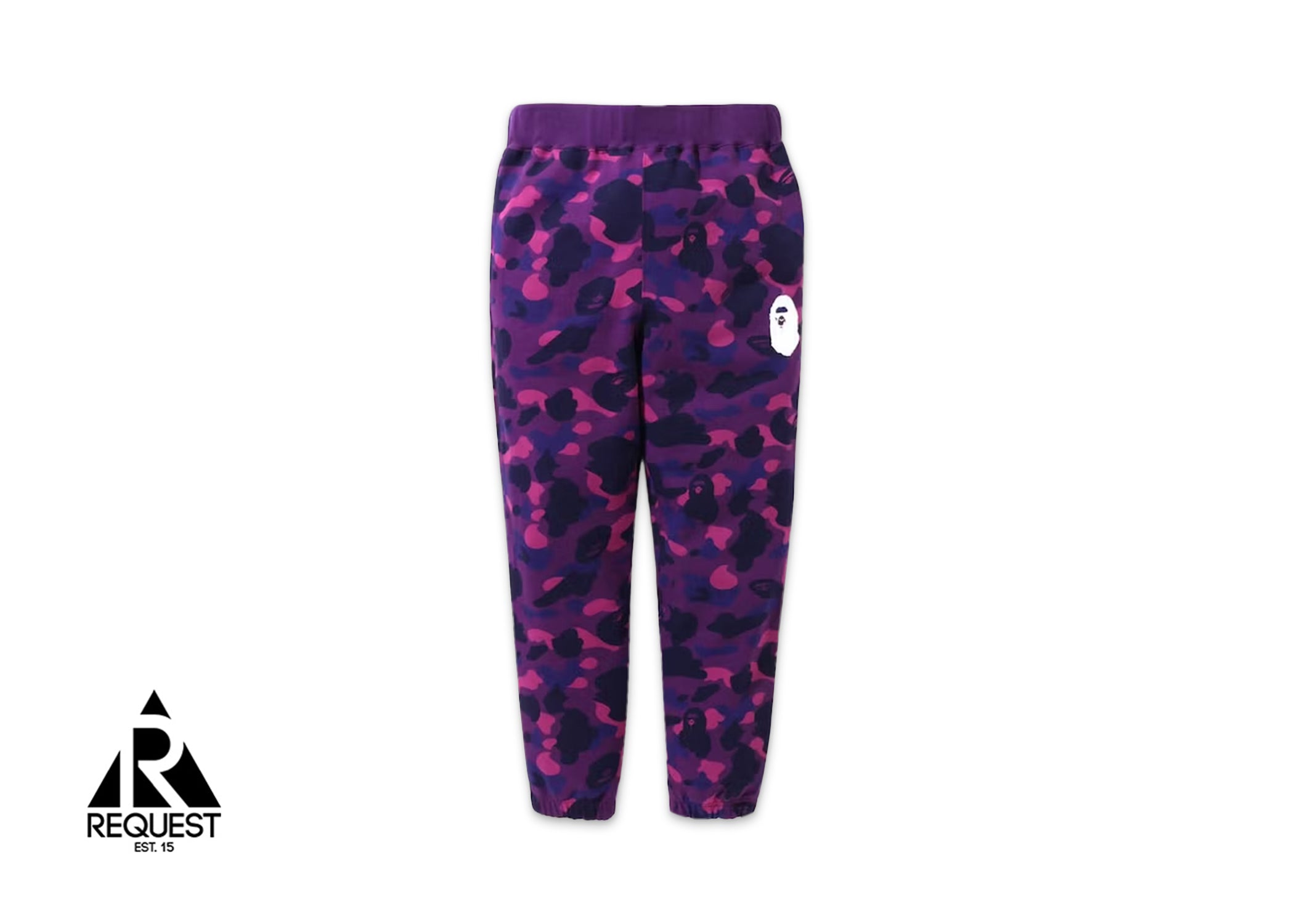 A Bathing Ape BAPE Color Camo Sweatpants (FW22) "Purple"