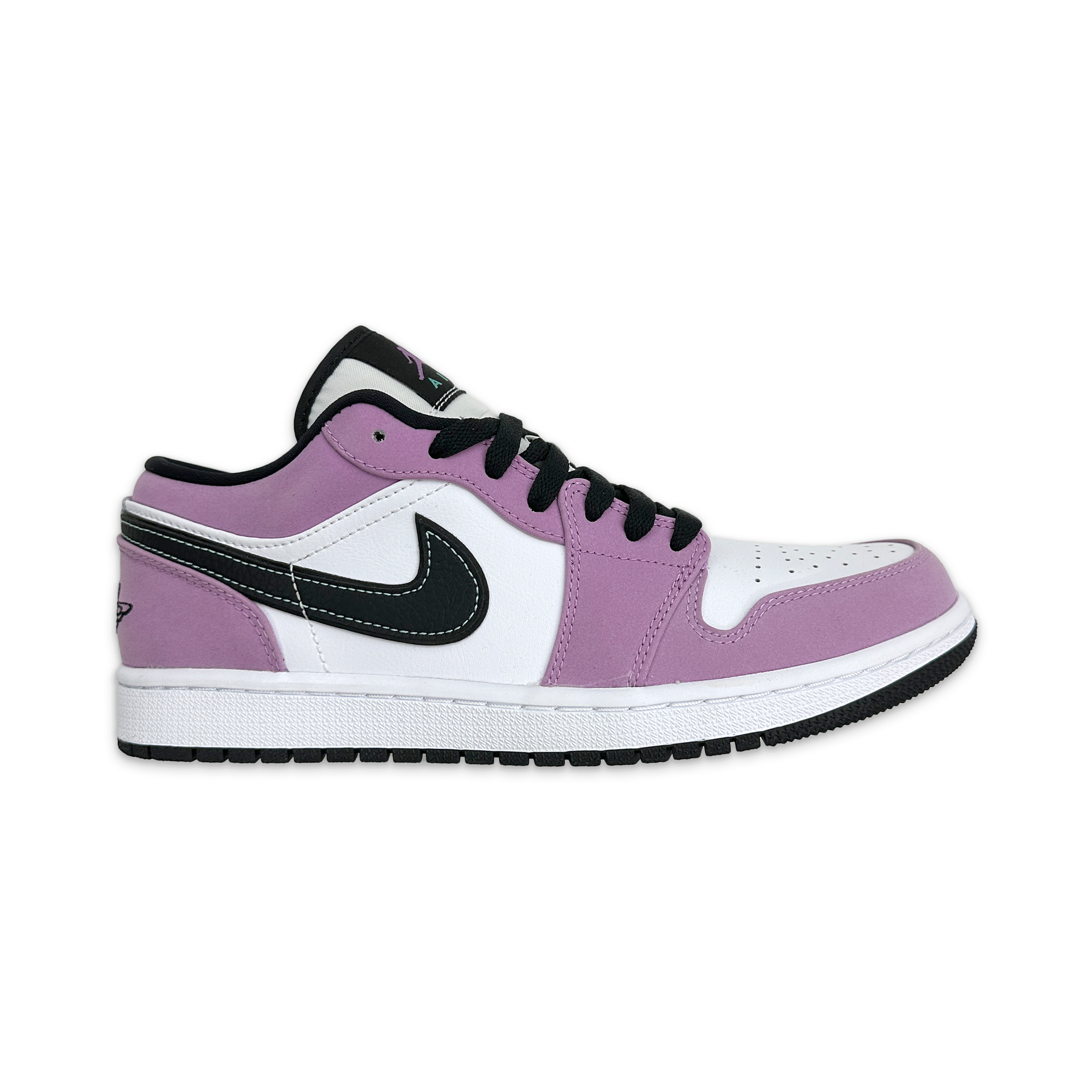 Request, Air Jordan 1 Retro Low “Violet Shock White Black”