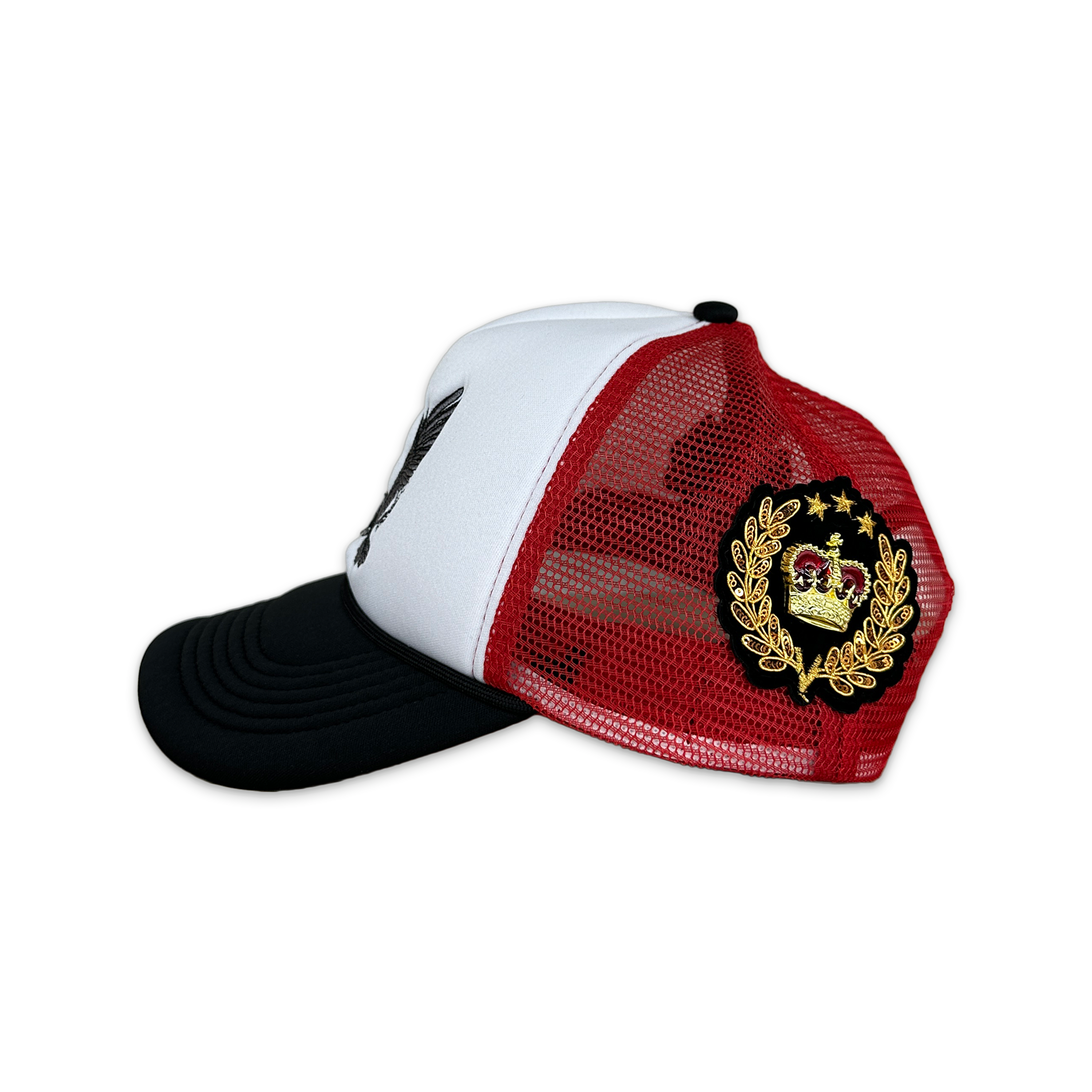 Baroque Trucker Hat "Crimson"