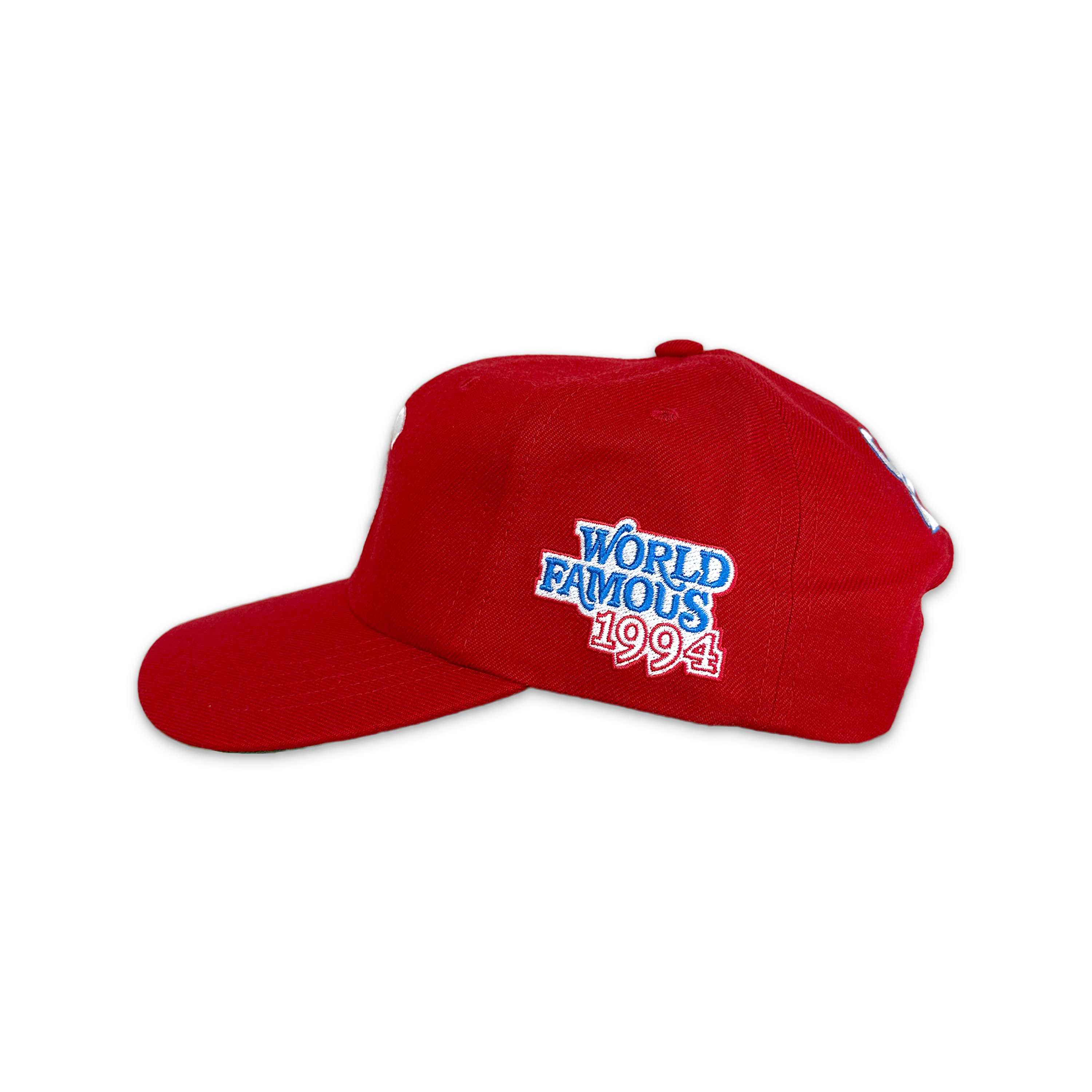 Supreme, World Famous S Logo 6-Panel "Red"