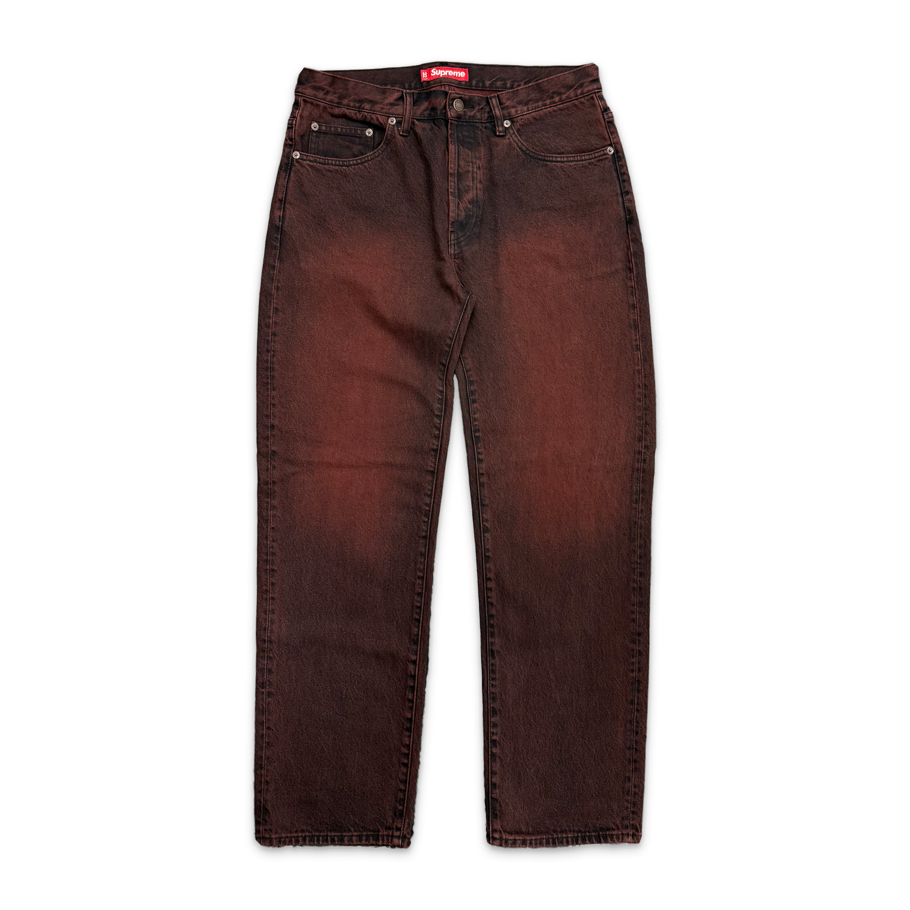 Supreme, Regular Jean "Overdyed Red"