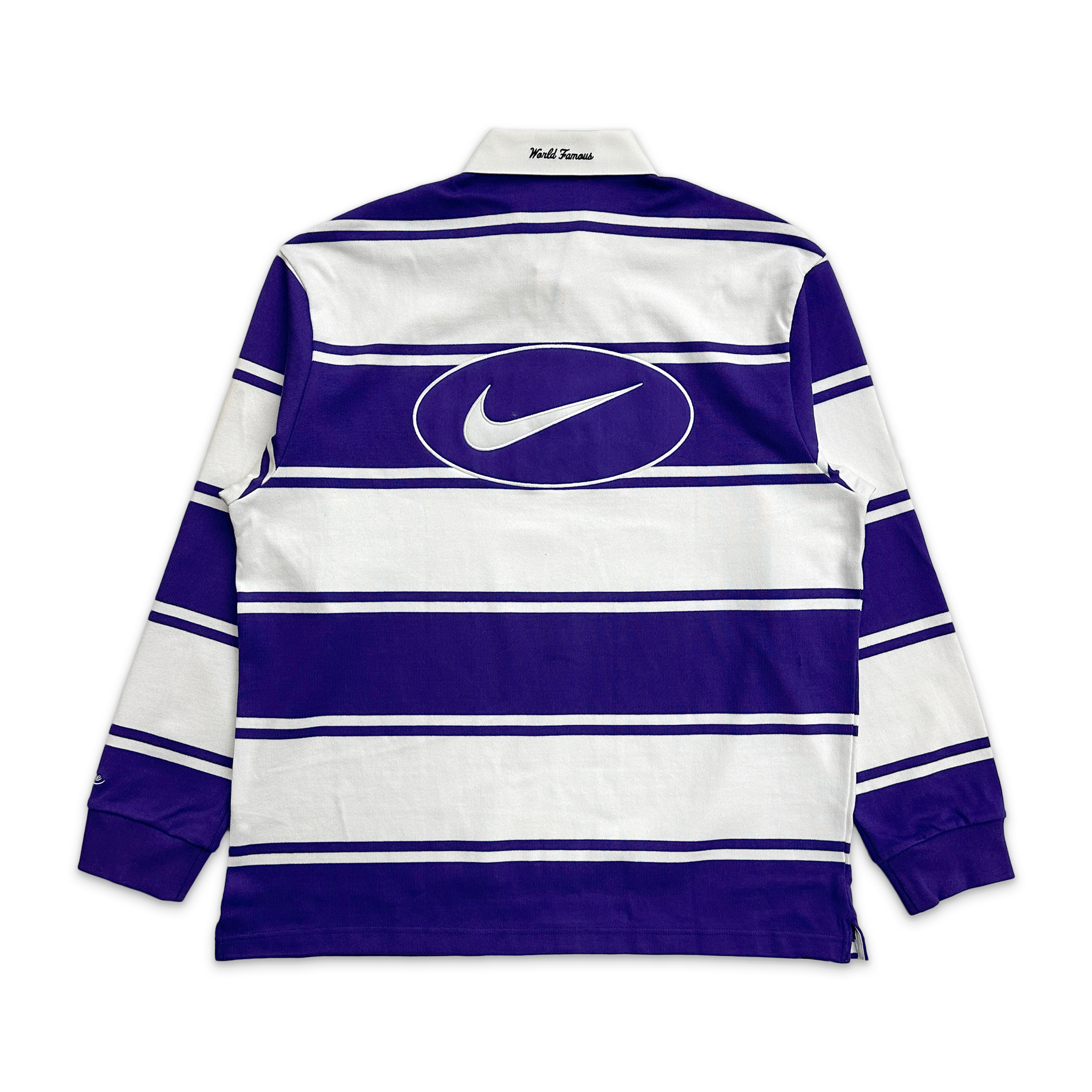 Supreme, x Nike Stripe Rugby (SS25) "Purple"