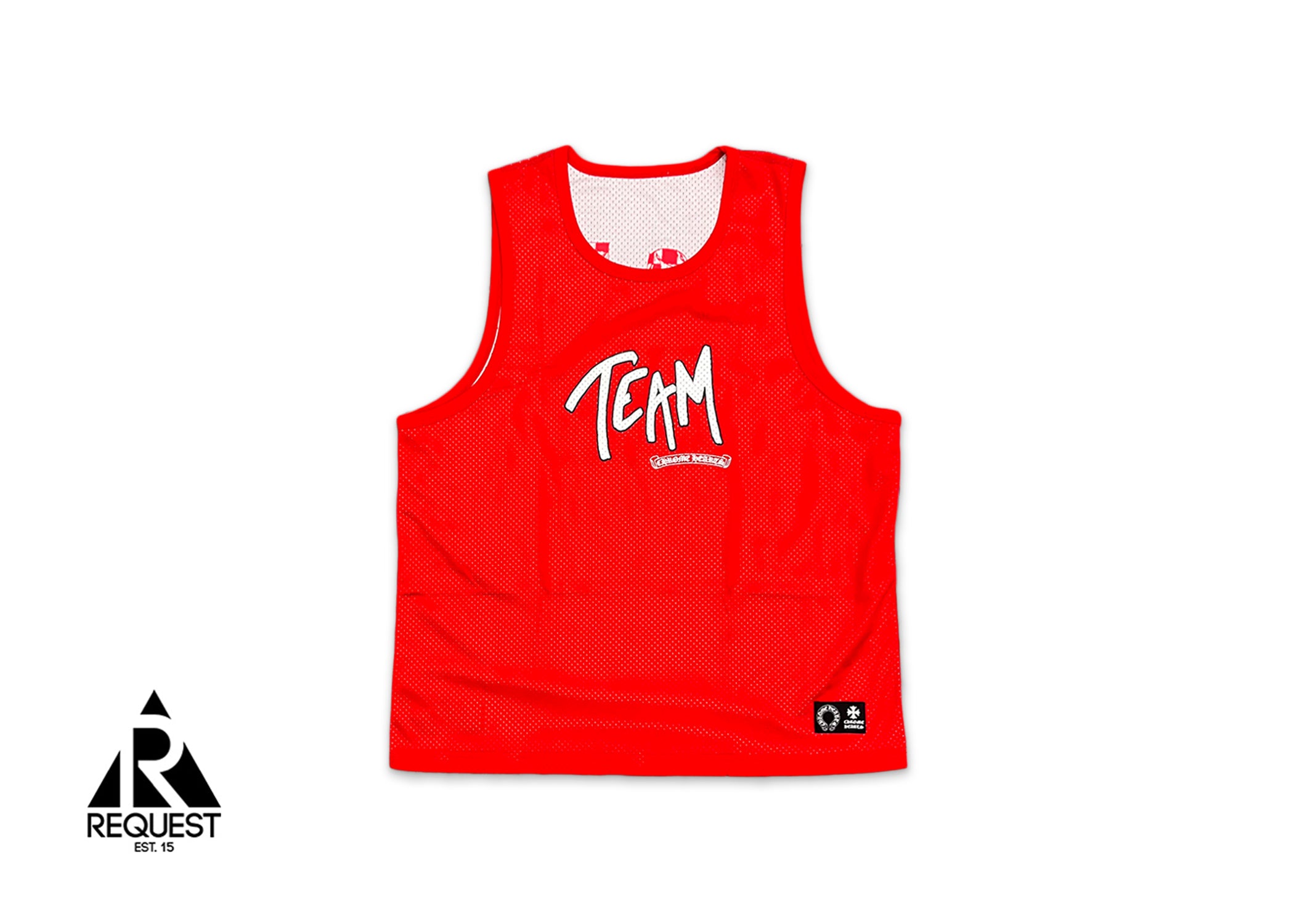 Chrome Hearts Sports Mesh Reversible Basketball Jersey “Red”