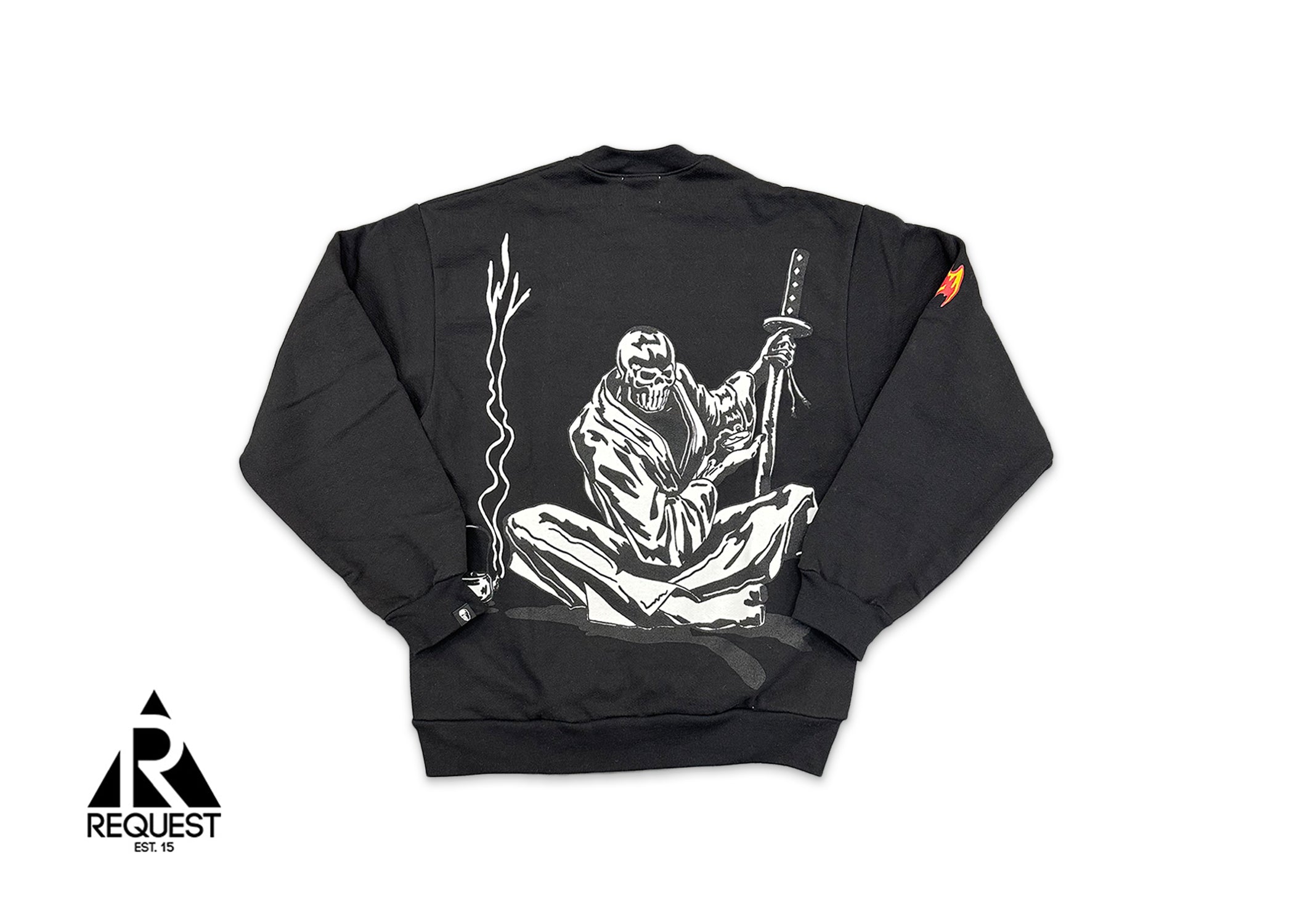 Warren Lotas Tea Ronin Crewneck "Black"