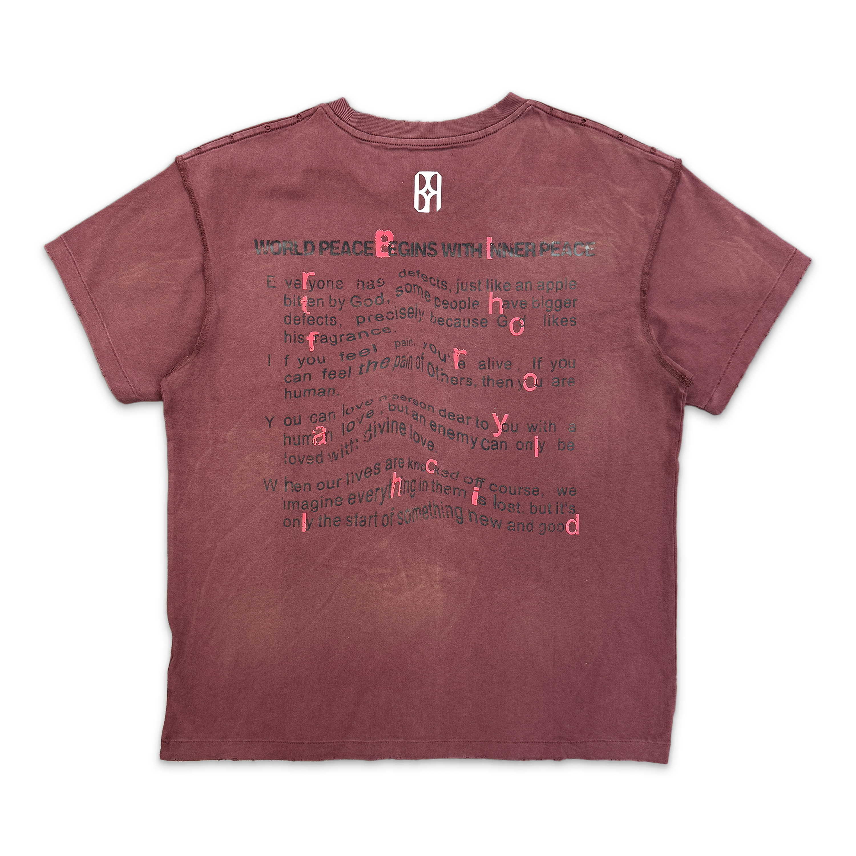 Birth of Royal Child, Rockin' Tee "Burgundy"