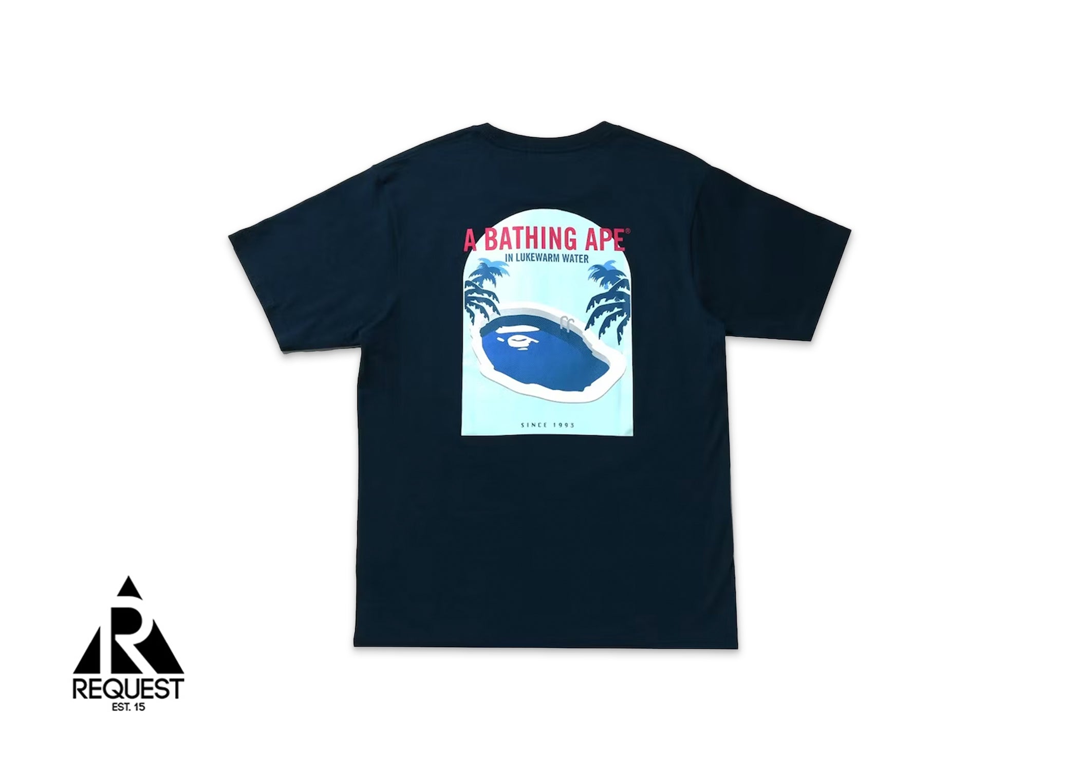A Bathing Ape BAPE Resort Pool Tee "Navy"
