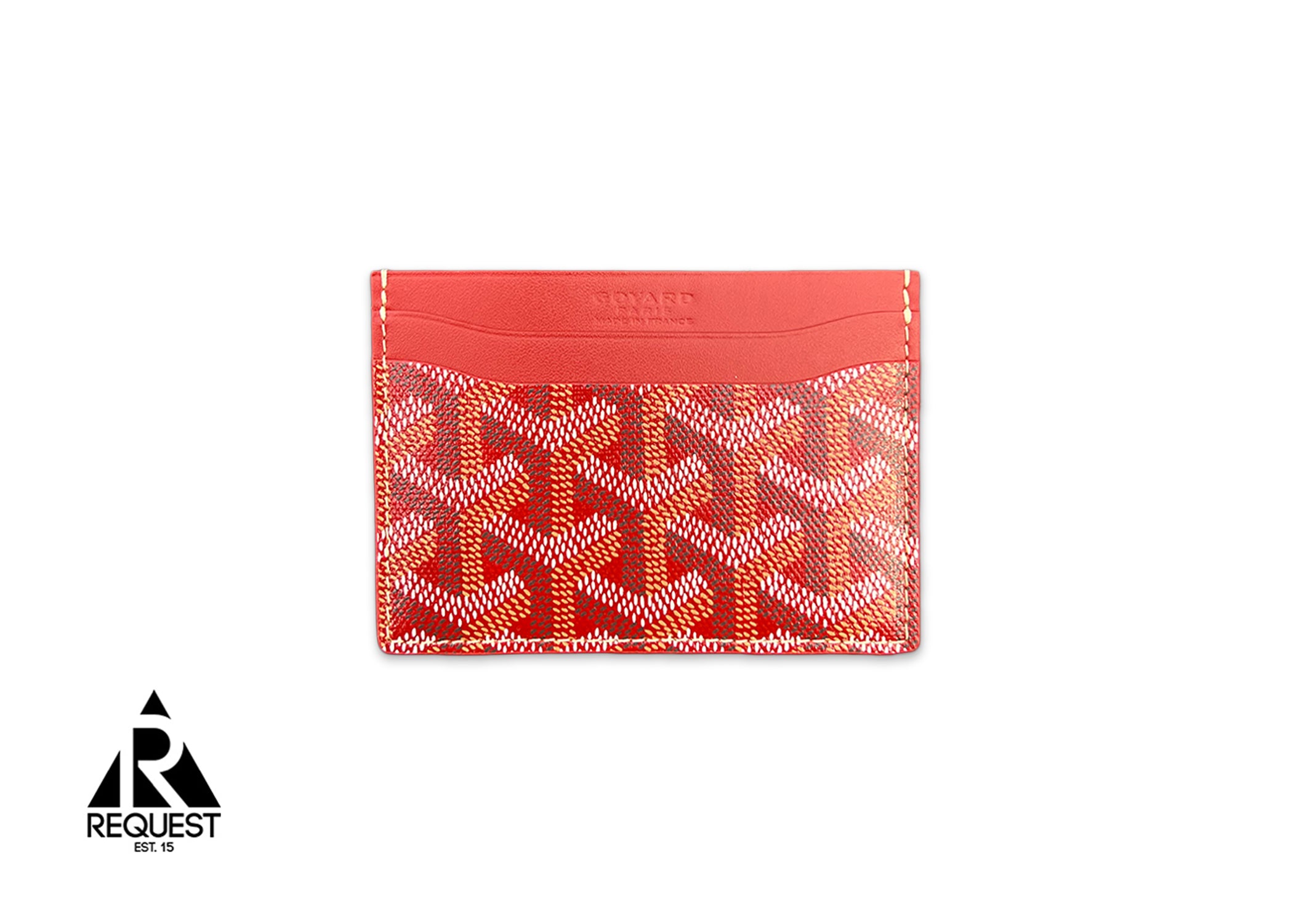 Goyard, Saint-Sulpice Card Wallet "Red"