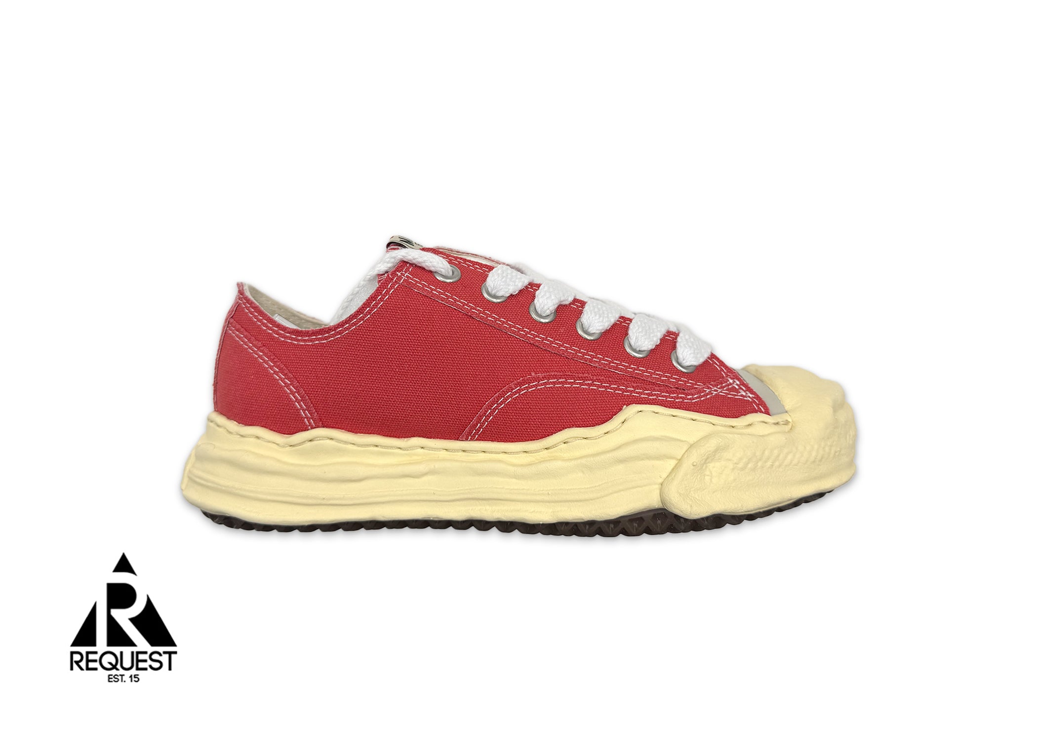 Maison Mihara Yasuhiro, Hank Vintage Sole Canvas Low "Orange"