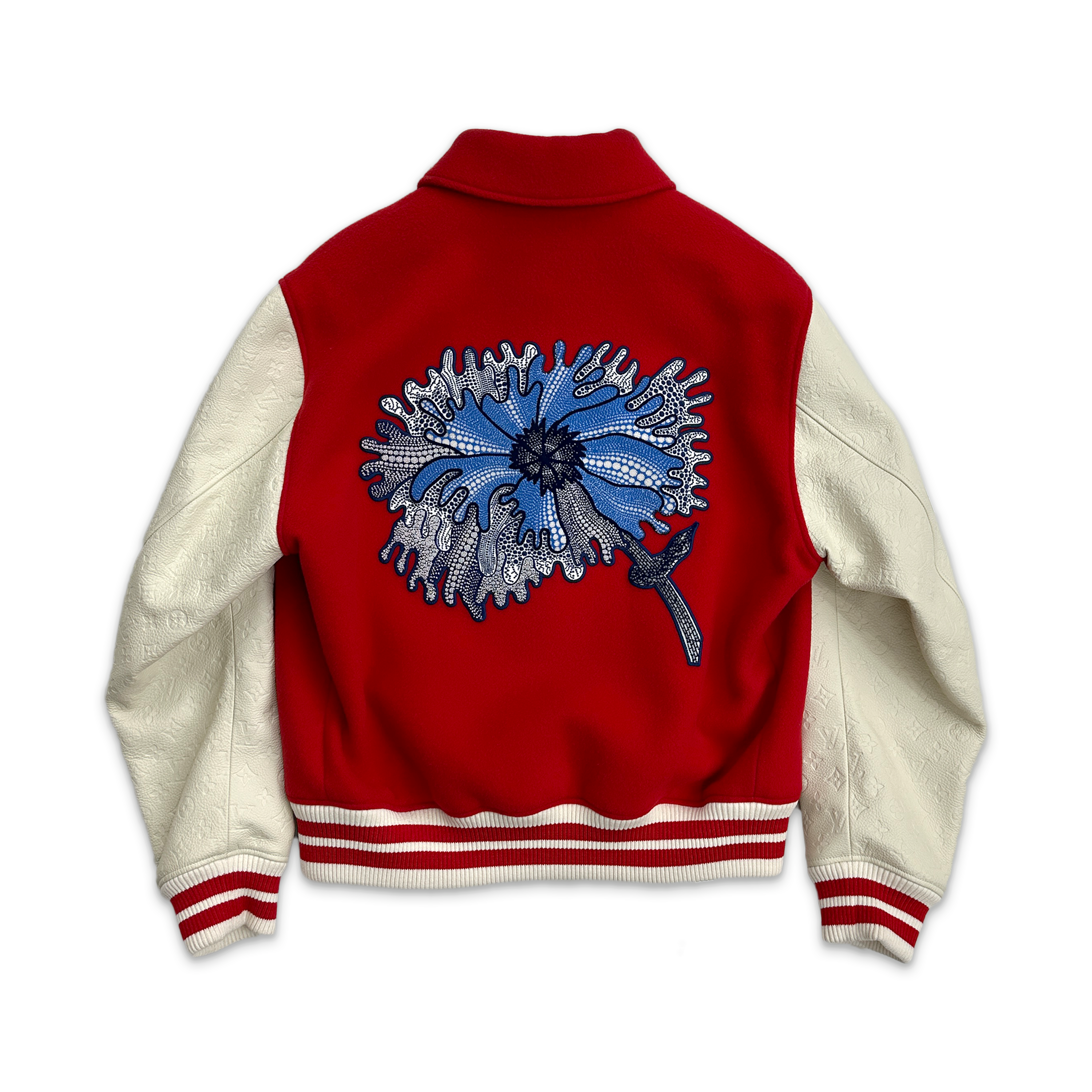 Louis Vuitton, x Yayoi Kusama Psychedelic Varsity Jacket "Red"