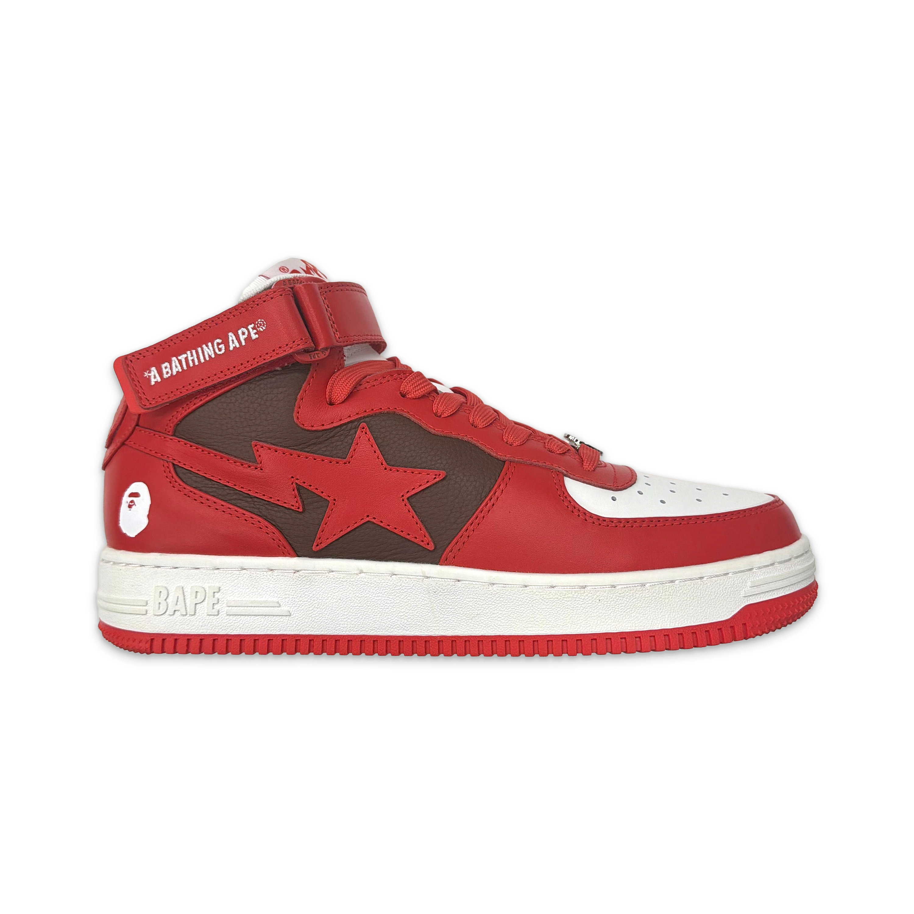 Bapesta Mid "Red (2022)"