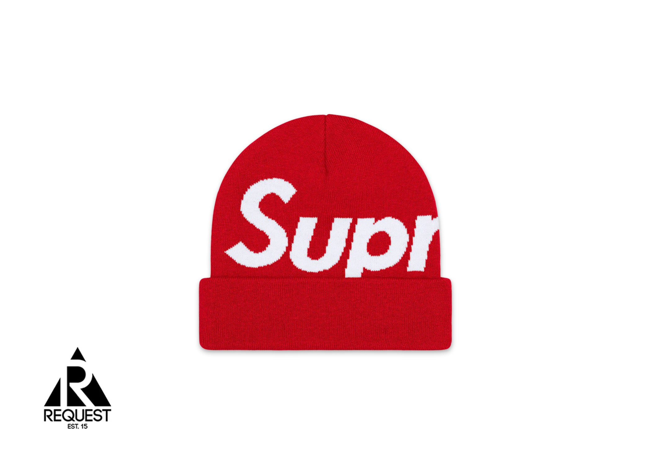 Supreme Big Logo Beanie FW23 "Red"